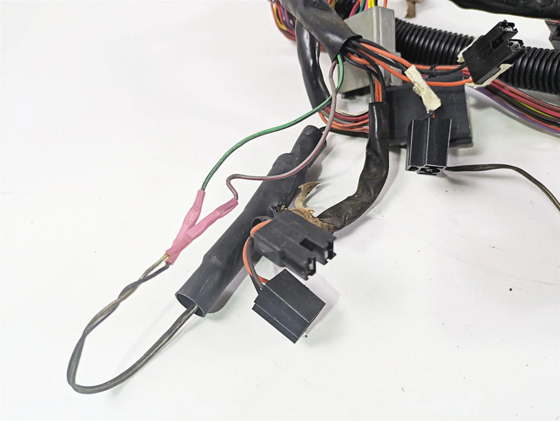 2001 Harley Touring FLHX Street Glide Front Interconnect Wiring - Read 70232-00 - Image 9