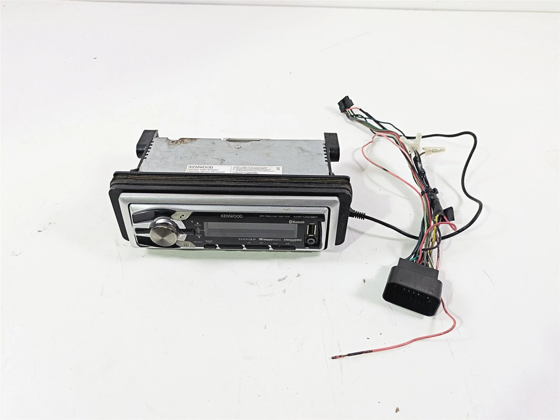 2001 Harley Touring FLHX Street Glide Kenwood Radio CD Player Wiring KMA-M308BT