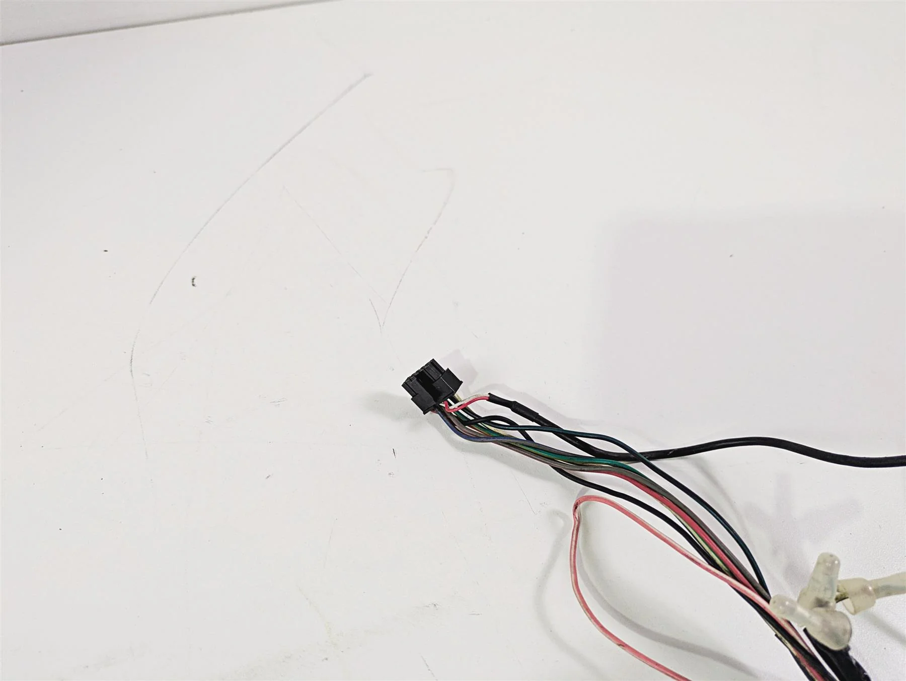 2001 Harley Touring FLHX Street Glide Kenwood Radio CD Player Wiring KMA-M308BT - Image 8