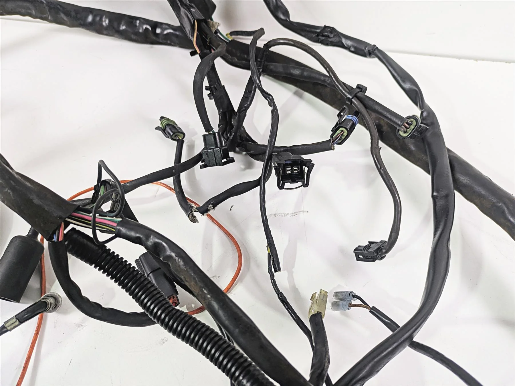 2001 Harley Touring FLHX Street Glide Main Wiring Harness Loom - Read 70985-01 - Image 10