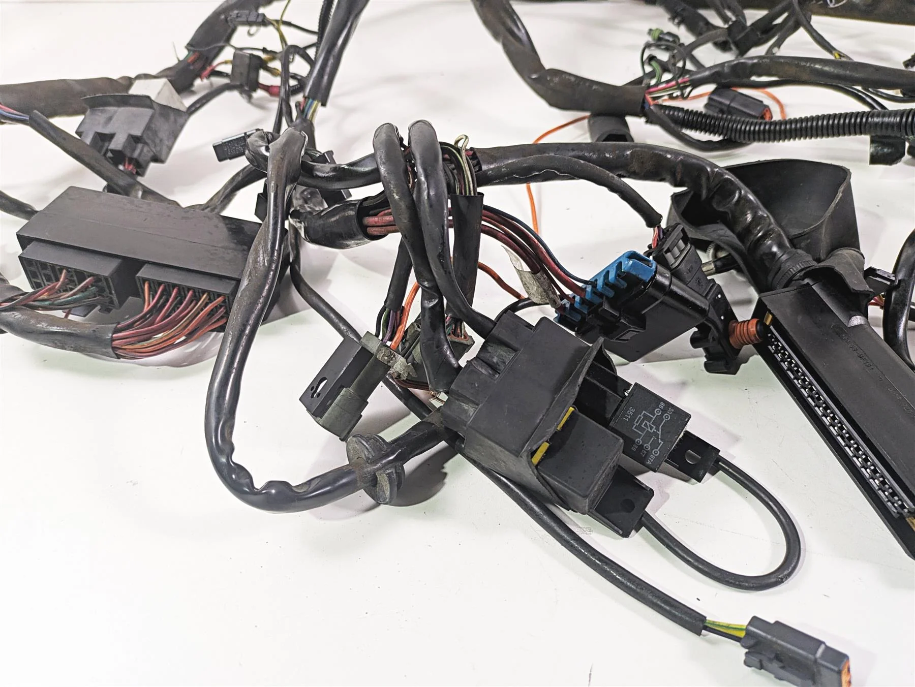 2001 Harley Touring FLHX Street Glide Main Wiring Harness Loom - Read 70985-01 - Image 12
