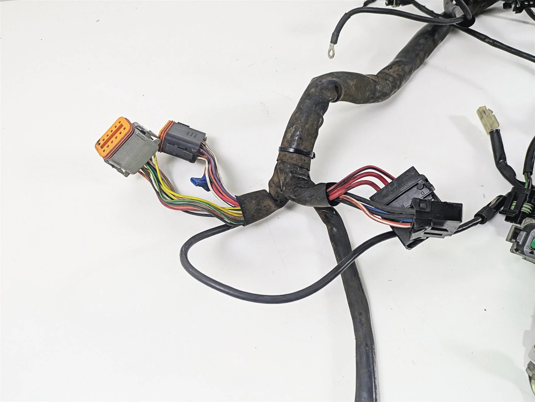 2001 Harley Touring FLHX Street Glide Main Wiring Harness Loom - Read 70985-01 - Image 3