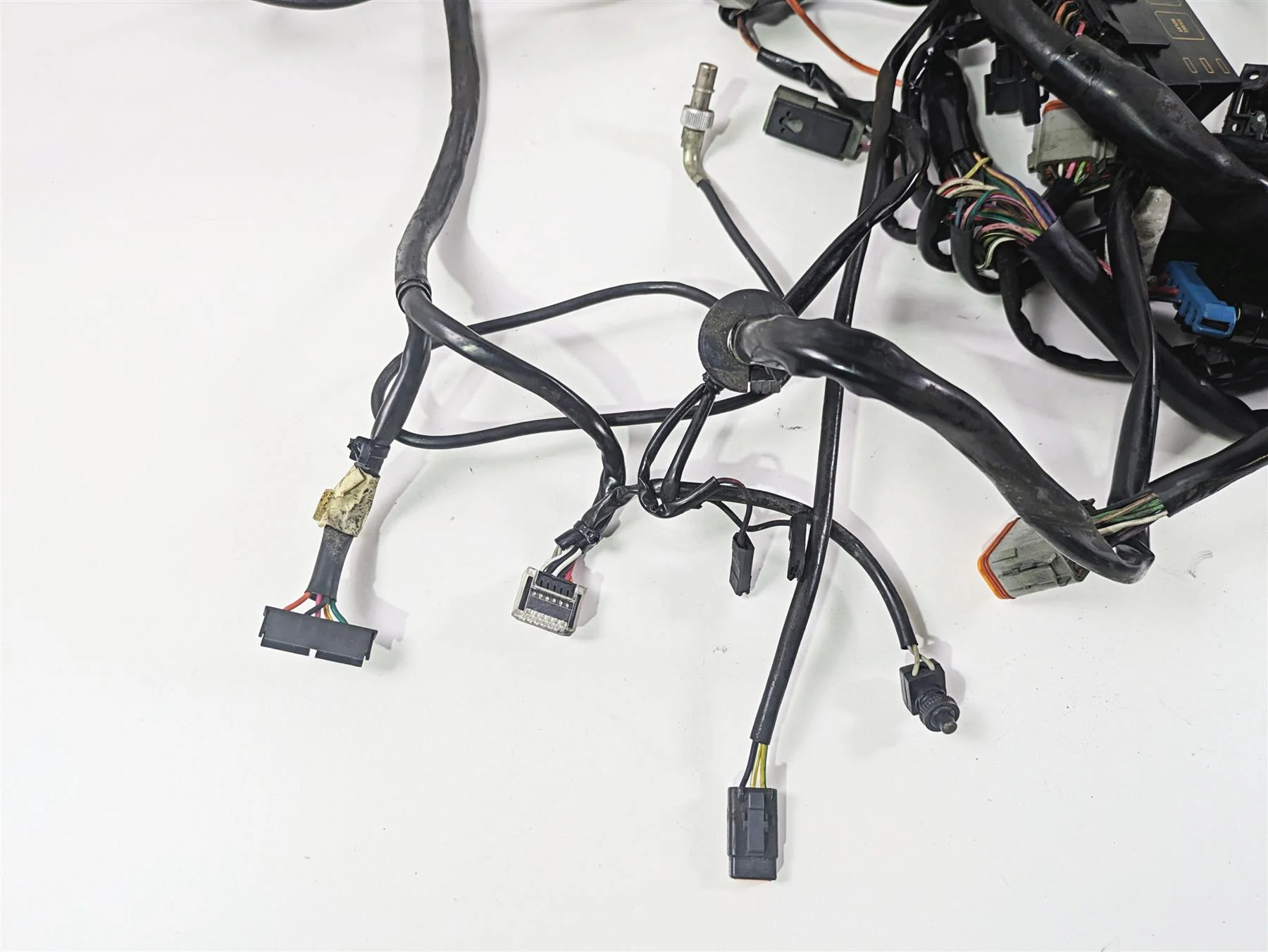 2001 Harley Touring FLHX Street Glide Main Wiring Harness Loom - Read 70985-01 - Image 4