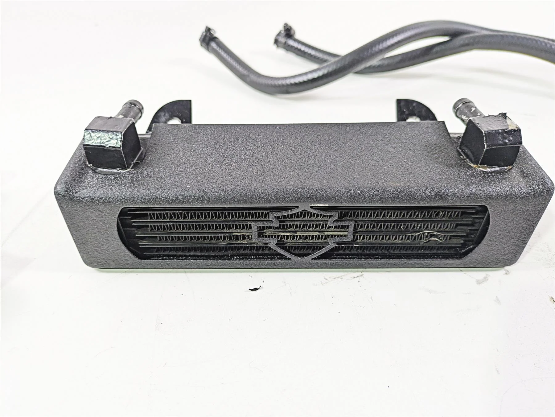 2001 Harley Touring FLHX Street Glide Oil Cooler & catch Breather Pan Set 928-567-5245 - Image 4