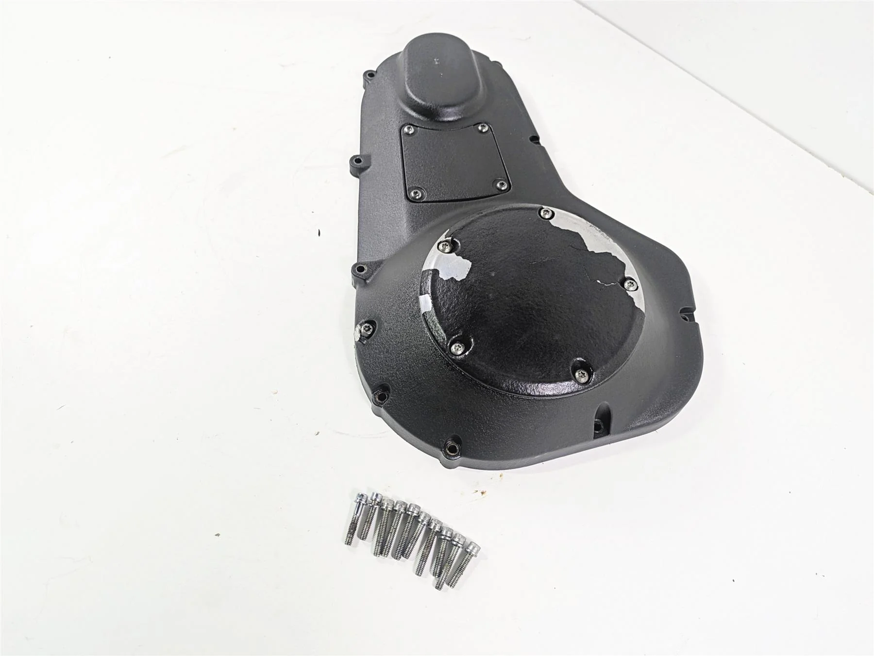 2001 Harley Touring FLHX Street Glide Outer Primary Drive Clutch Cover 60685-04 - Image 12