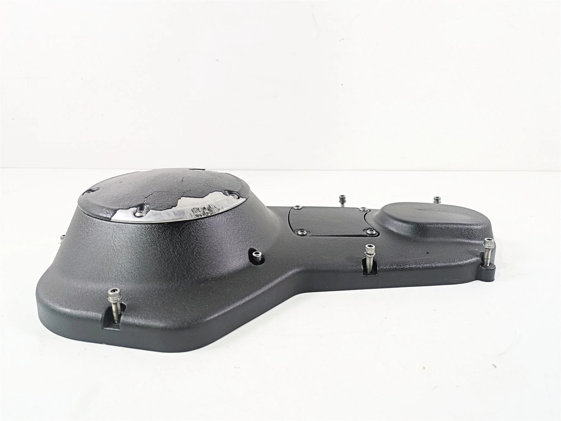 2001 Harley Touring FLHX Street Glide Outer Primary Drive Clutch Cover 60685-04 - Image 5