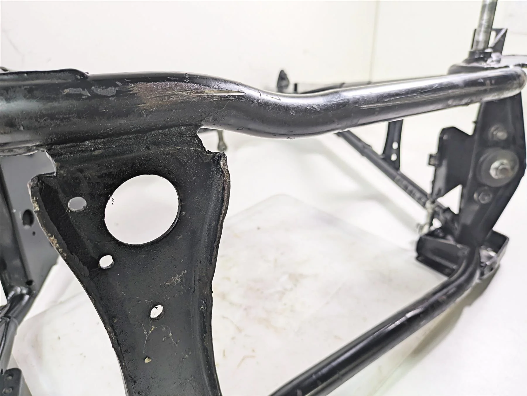 2001 Harley Touring FLHX Street Glide Straight Main Frame Chassis With Clean Alabama Title 47900-01 - Image 12