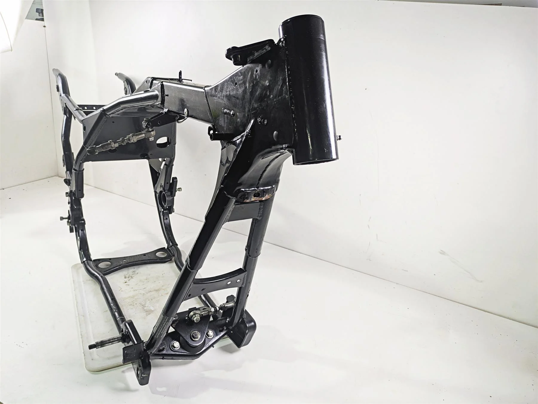 2001 Harley Touring FLHX Street Glide Straight Main Frame Chassis With Clean Alabama Title 47900-01 - Image 5