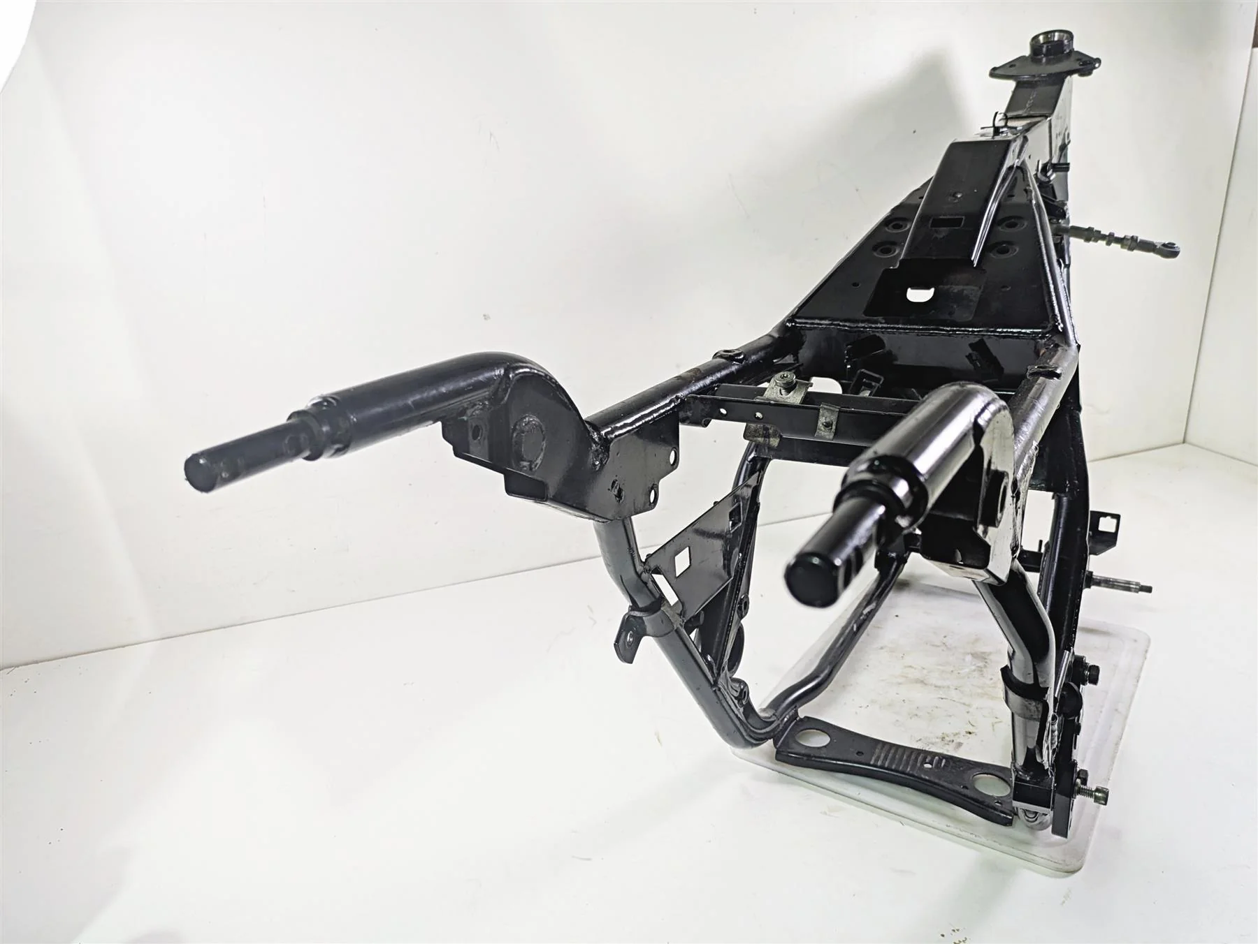 2001 Harley Touring FLHX Street Glide Straight Main Frame Chassis With Clean Alabama Title 47900-01 - Image 6