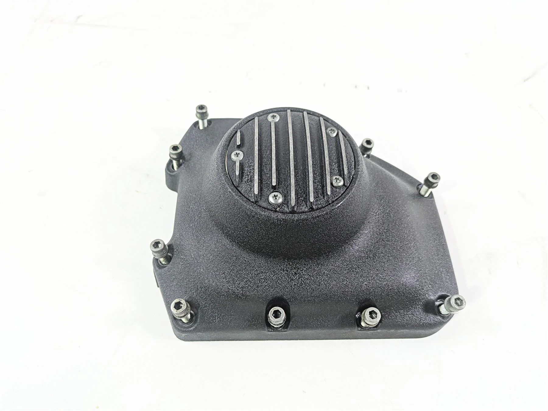 2001 Harley Touring FLHX Street Glide Timing Cover Wrinkled Black 25362-01B