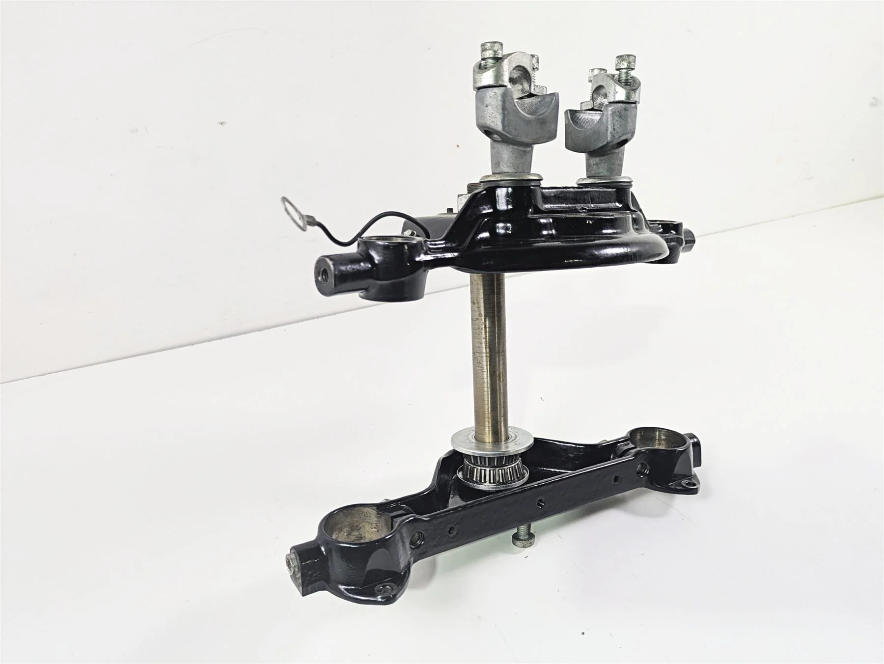 2001 Harley Touring FLHX Street Glide Upper Lower Triple Tree Riser Set 45446-87 - Image 10