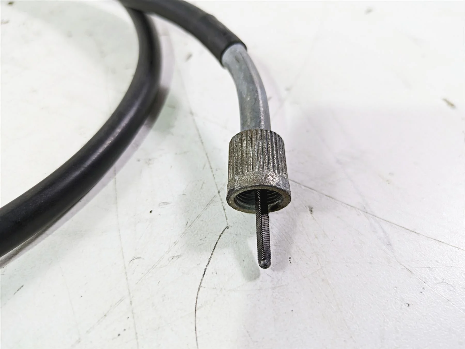 2001 Honda VT1100 Shadow Sabre Speedometer Drive Gear Hub Cable 44800-MM8-003 - Image 5