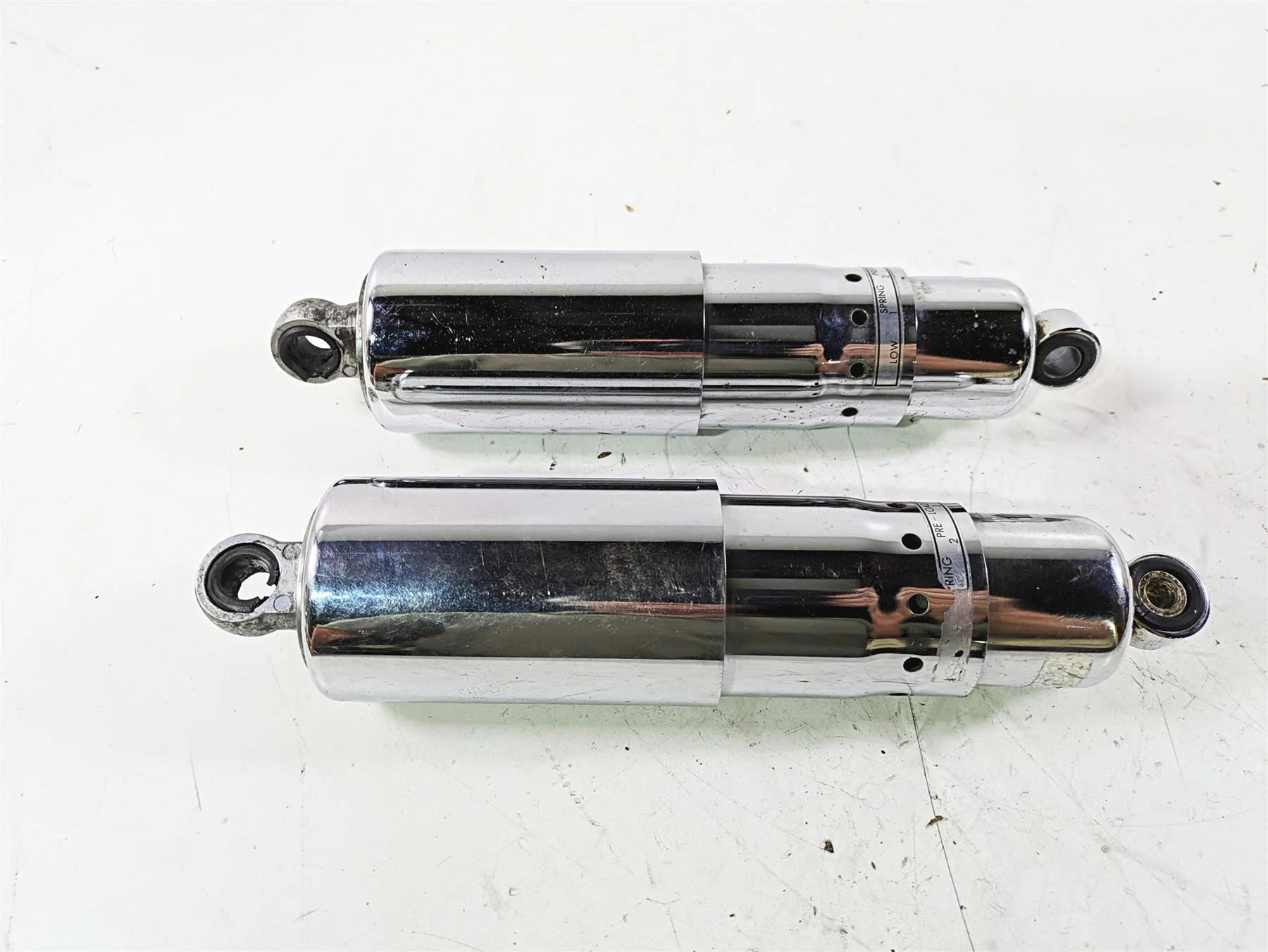2001 Honda VT1100 Shadow Sabre Straight 12" Rear Shock Set 52400-MCK-G01 - Image 4