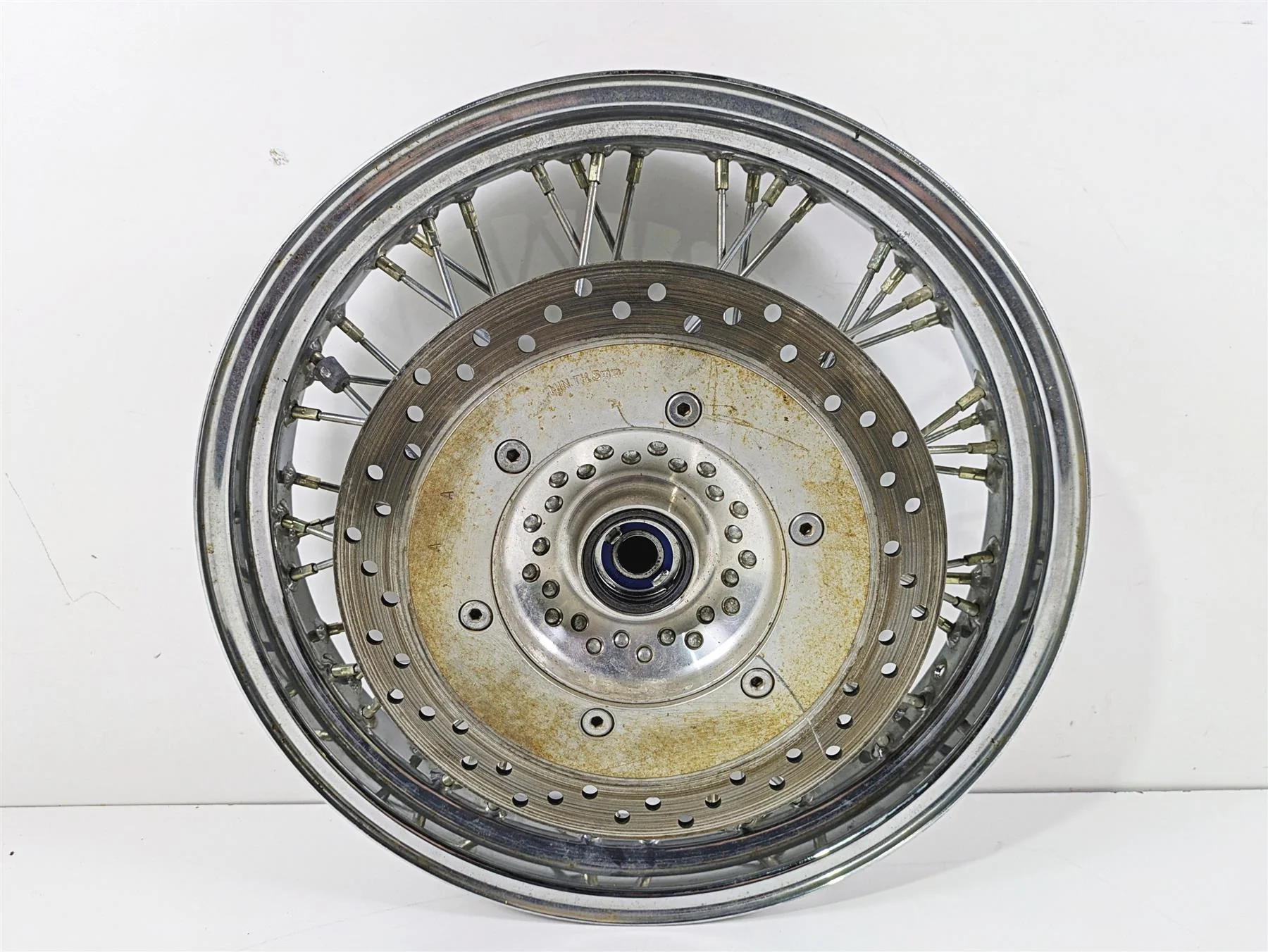 2001 Honda VT750 Shadow Ace 17x3 Spoke Front Wheel  44650-MBA-020 - Image 10