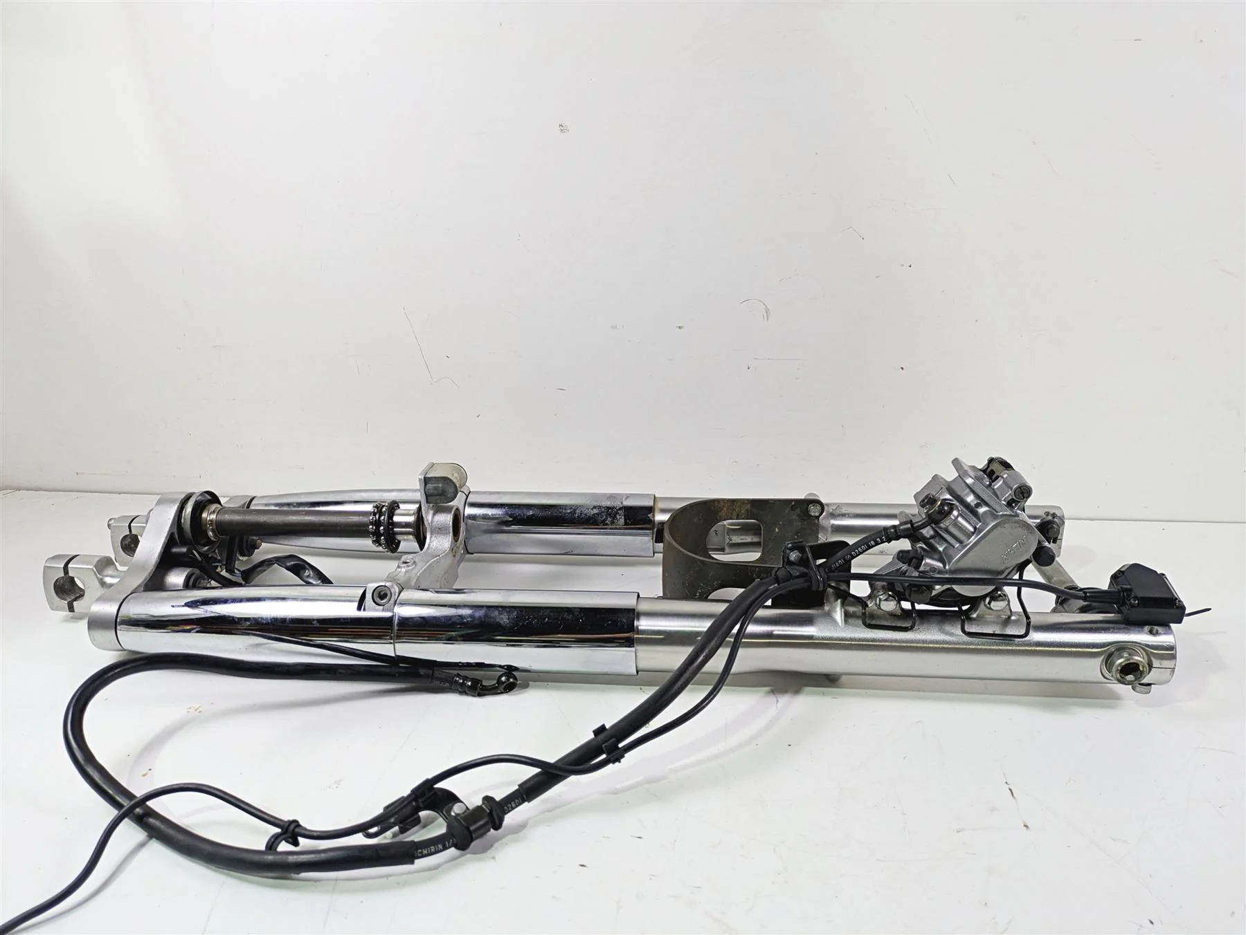 2001 Honda VT750 Shadow Ace Front Fork Triple Tree Caliper Set 51400-MBA-611 - Image 4