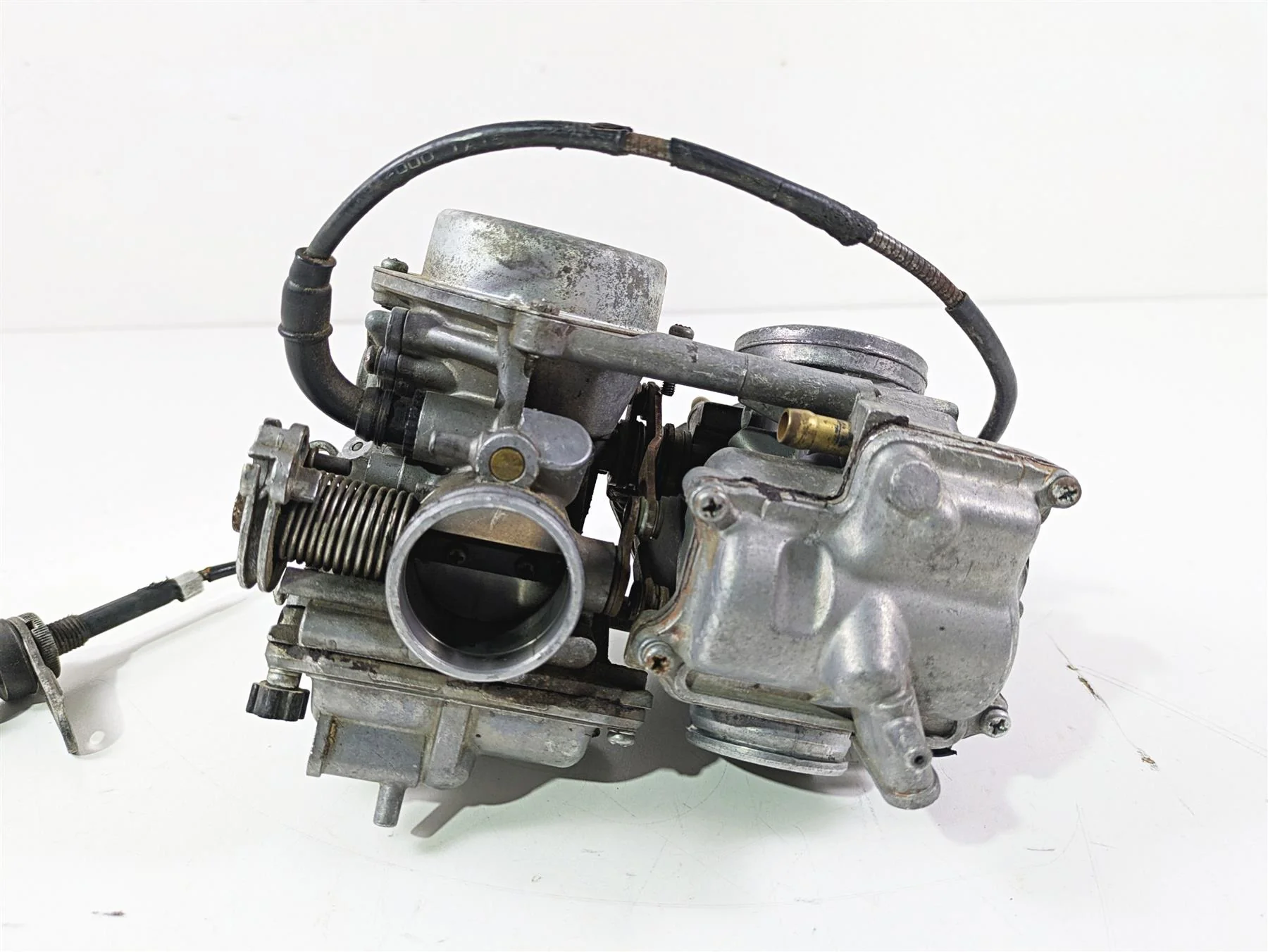 2001 Honda VT750 Shadow Ace Keihin Carburetor Carb Set 16100-MBA-980 - Image 6