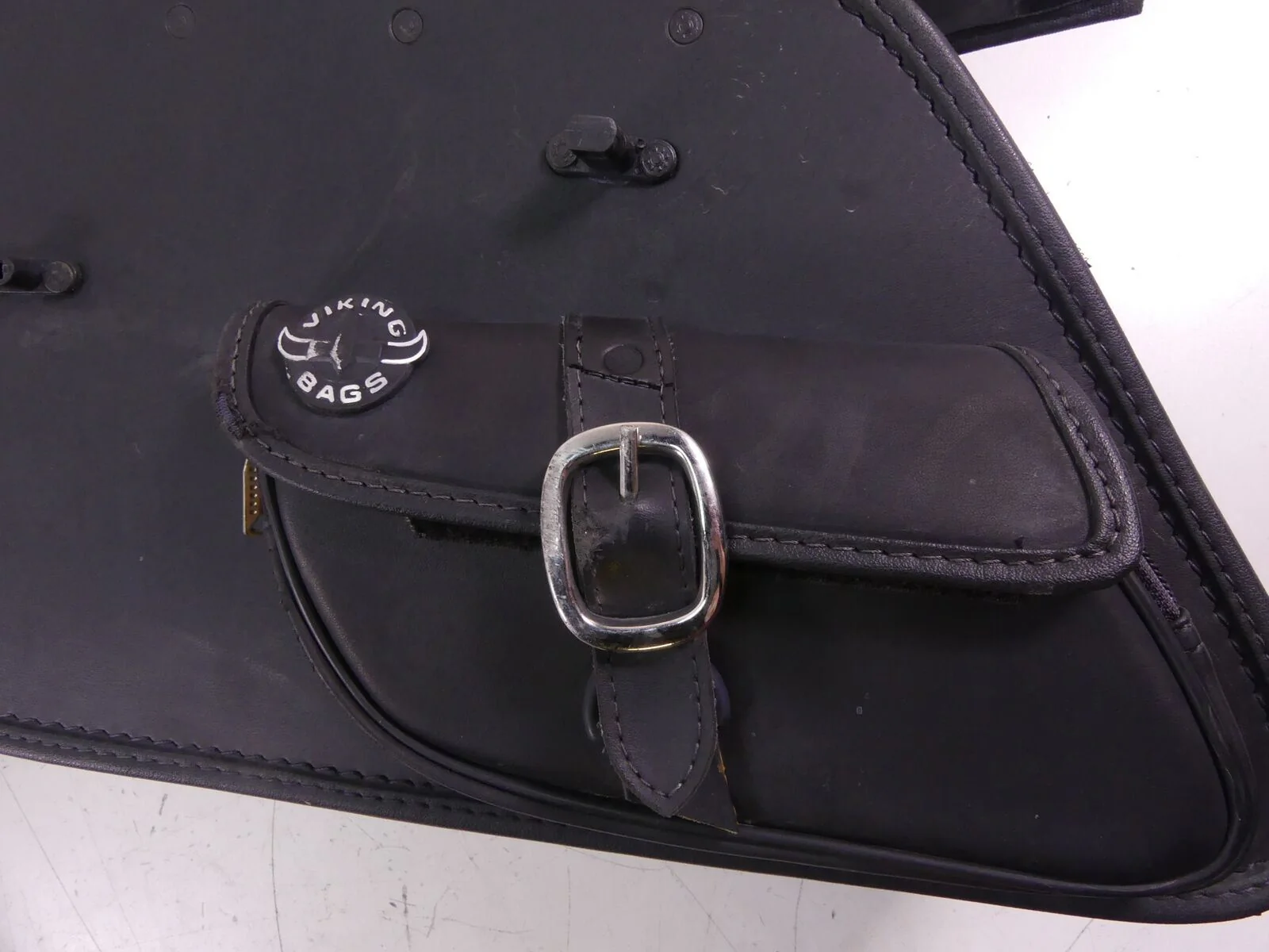 2001 Kawasaki VN1500 Vulcan C Viking Bags Saddle Bag Set + Key VLX600P 6388 - Image 7