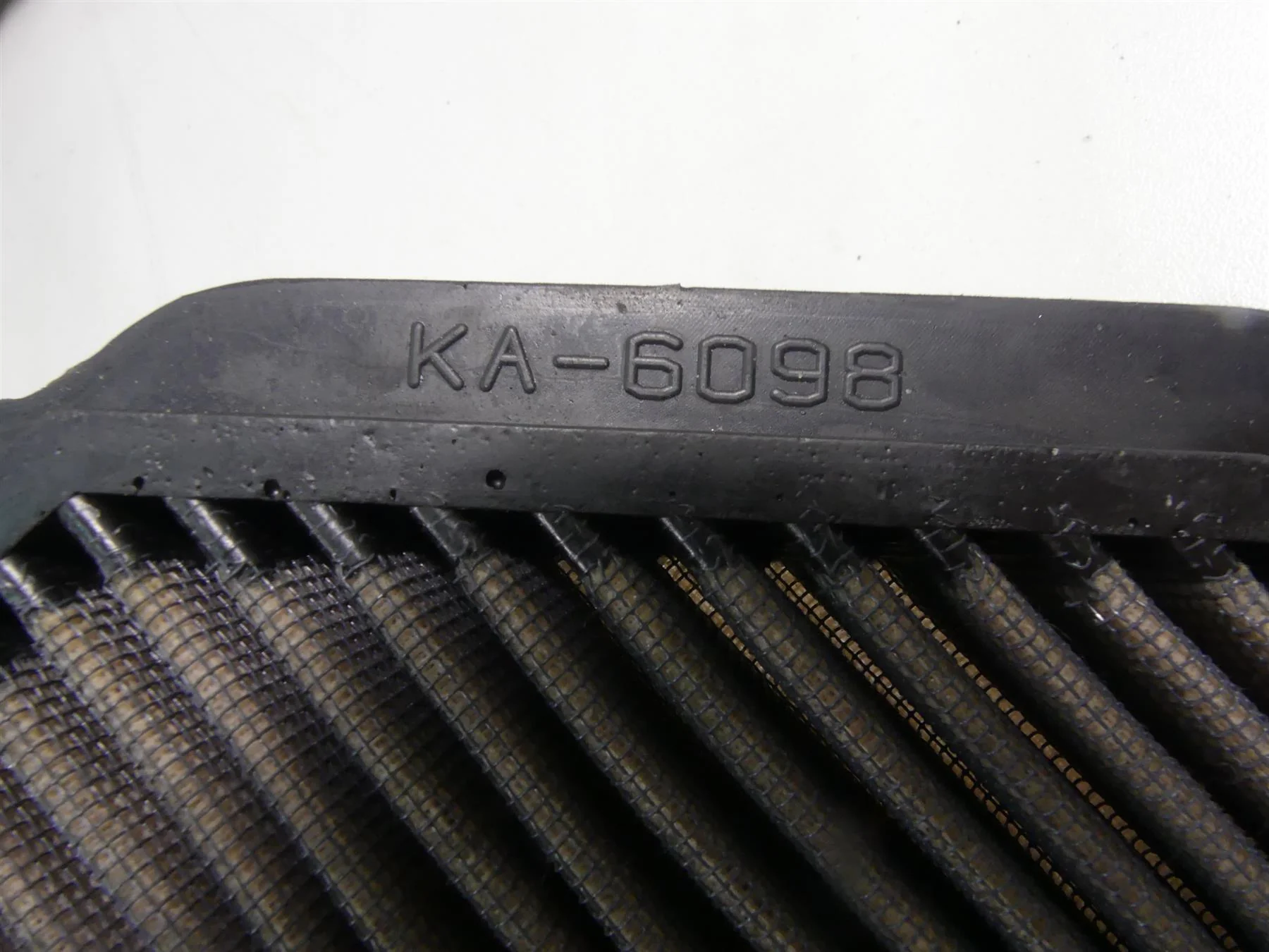 2001 Kawasaki ZX600J2 ZX6R Ninja Air Box Cleaner Breather Filter CA: 11010-1737 - Image 2
