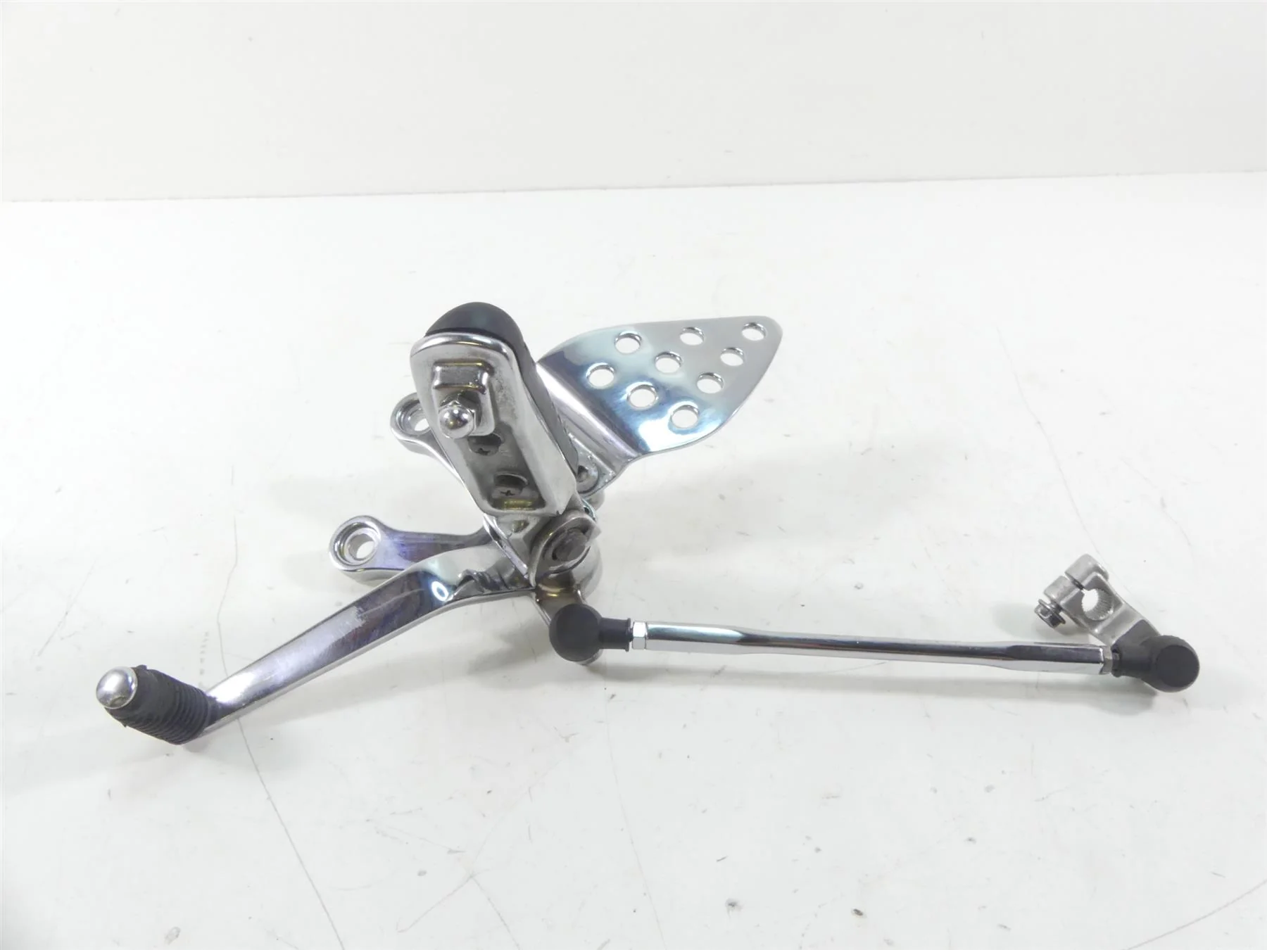 2001 Kawasaki ZX600J2 ZX6R Ninja Front Chrome Rider Footpeg Set 35011-1874 - Image 3