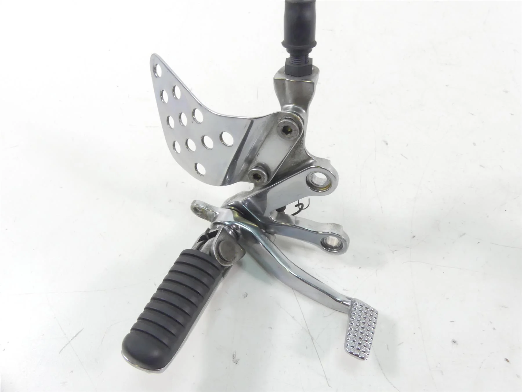 2001 Kawasaki ZX600J2 ZX6R Ninja Front Chrome Rider Footpeg Set 35011-1874 - Image 5