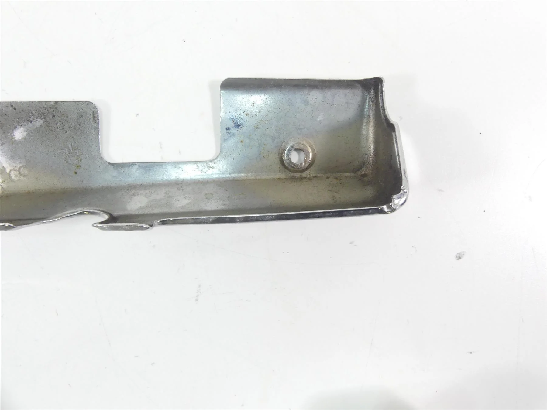 2001 Moto Guzzi California Sp 1100  Rear Frame Rail Chrome Cover Set GU03446930 - Image 9