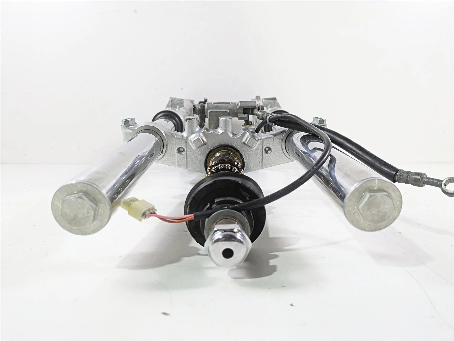 2001 Suzuki SV650 Front Fork Leg Set Caliper Lower Triple Tree Axle 51103-20F50 - Image 6