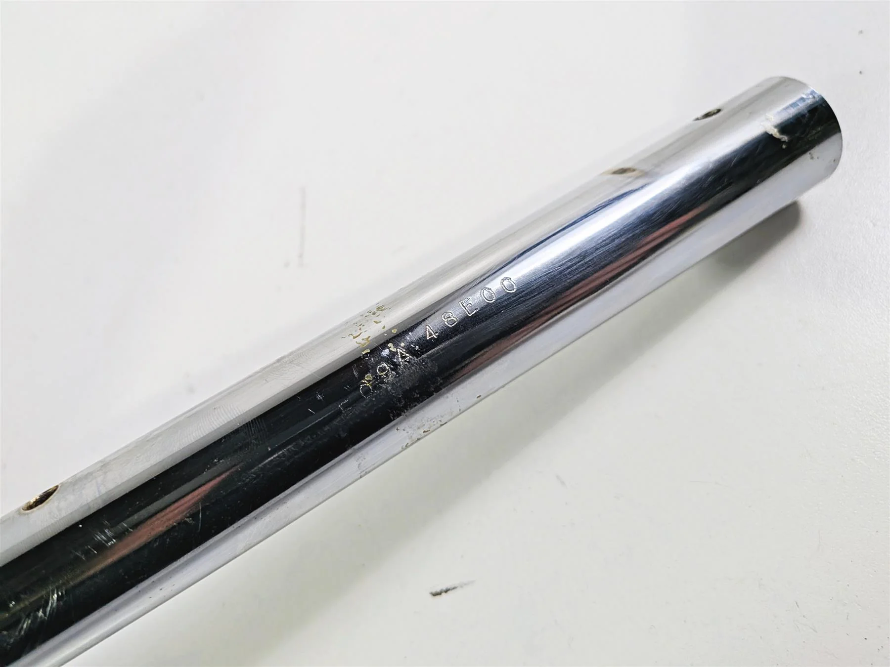 2001 Suzuki VZ800 Marauder Handlebar Handle Bar Steering 56110-48E00 - Image 7