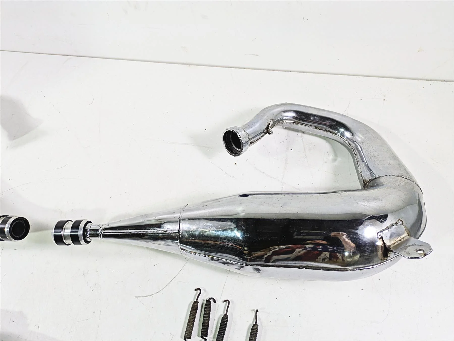 2001 Yamaha Banshee YFZ350 CPI Racing Exhaust Pipe Header Silencer System - Image 9