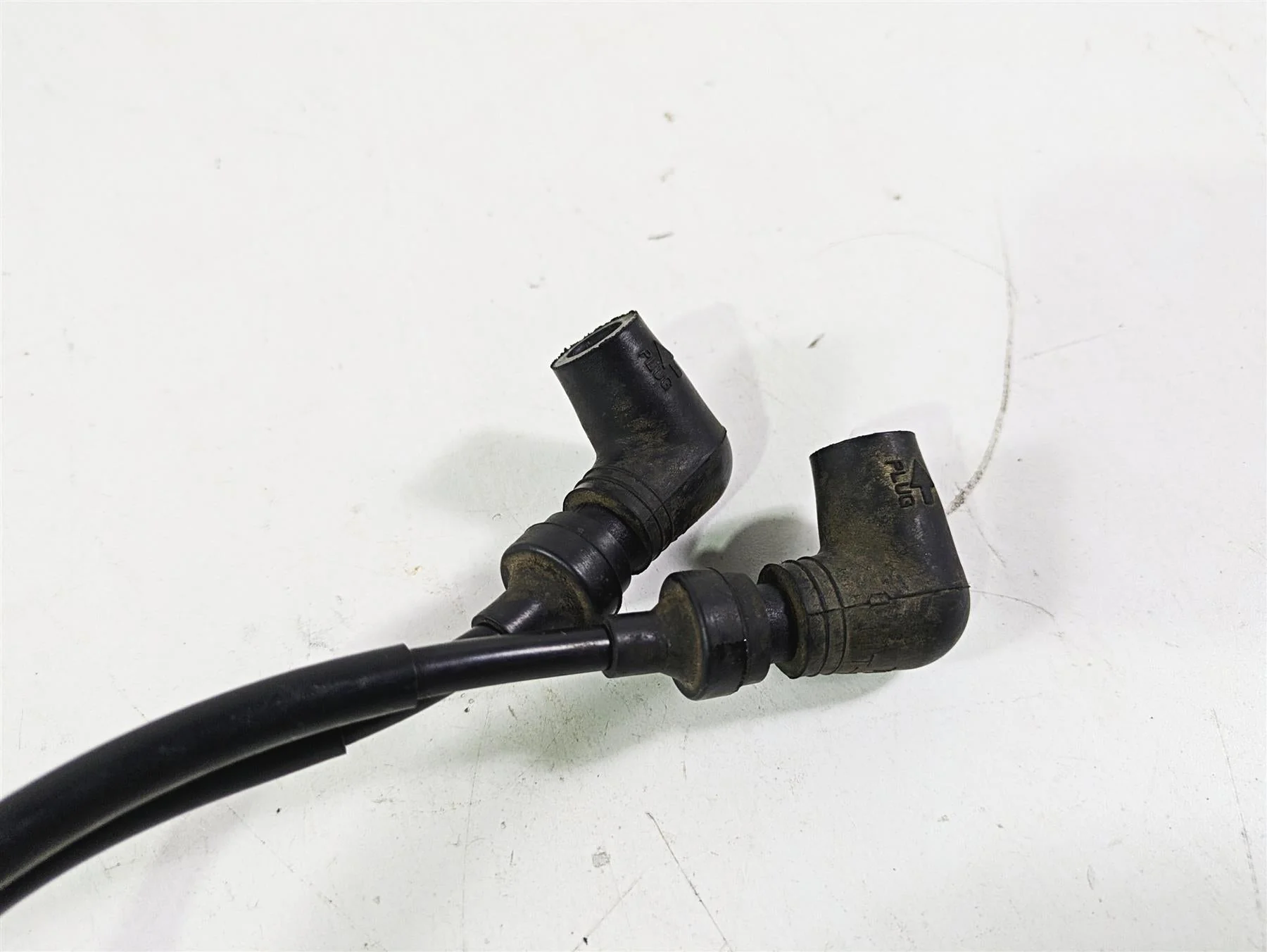 2001 Yamaha Banshee YFZ350 Denso Ignition Coil Wire Plug Set 2GU-82310-51-00 - Image 9
