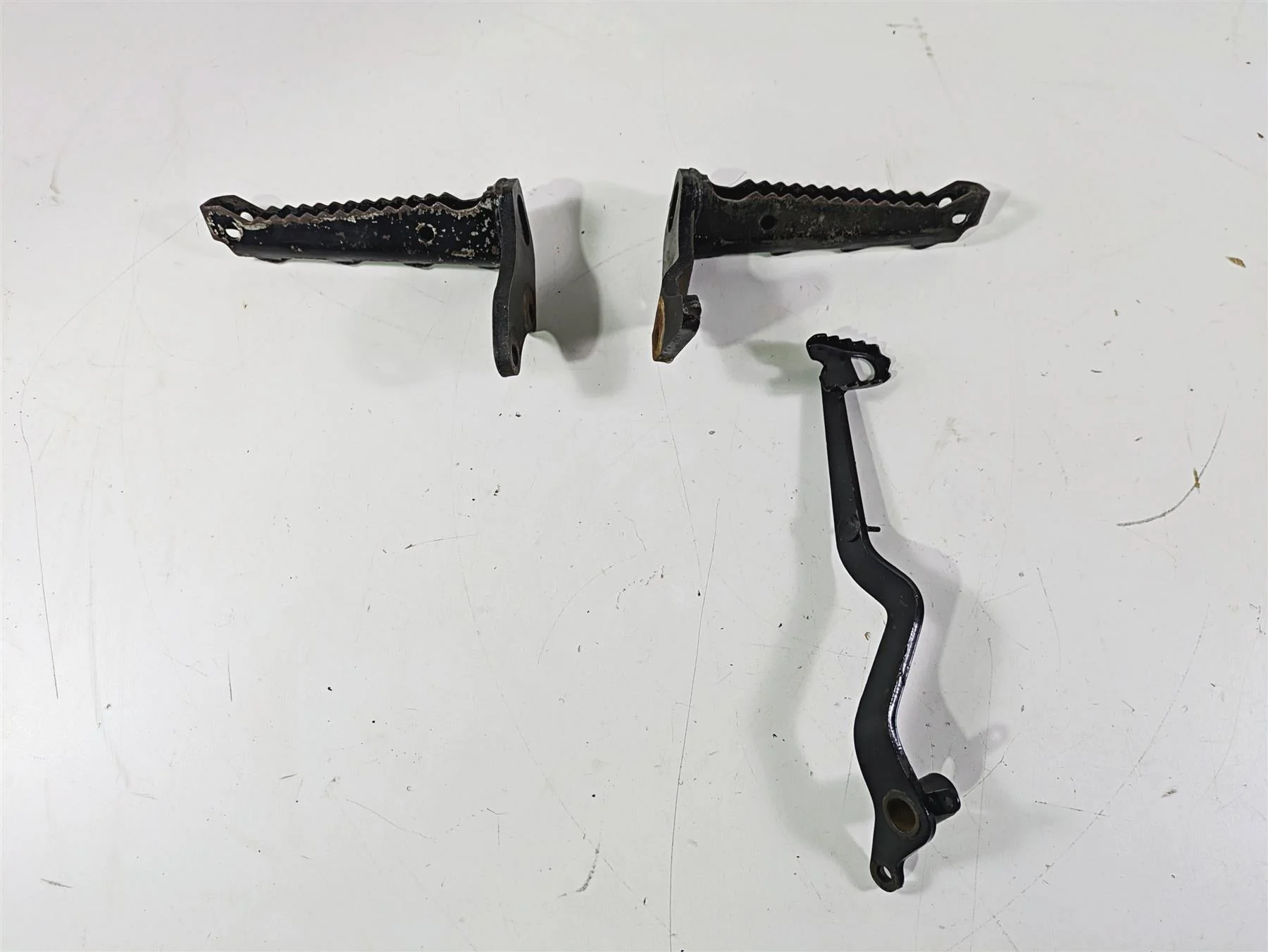 2001 Yamaha Banshee YFZ350 Footrest Foot Peg Brake Pedal Set 3GG-27411-01-00 - Image 4