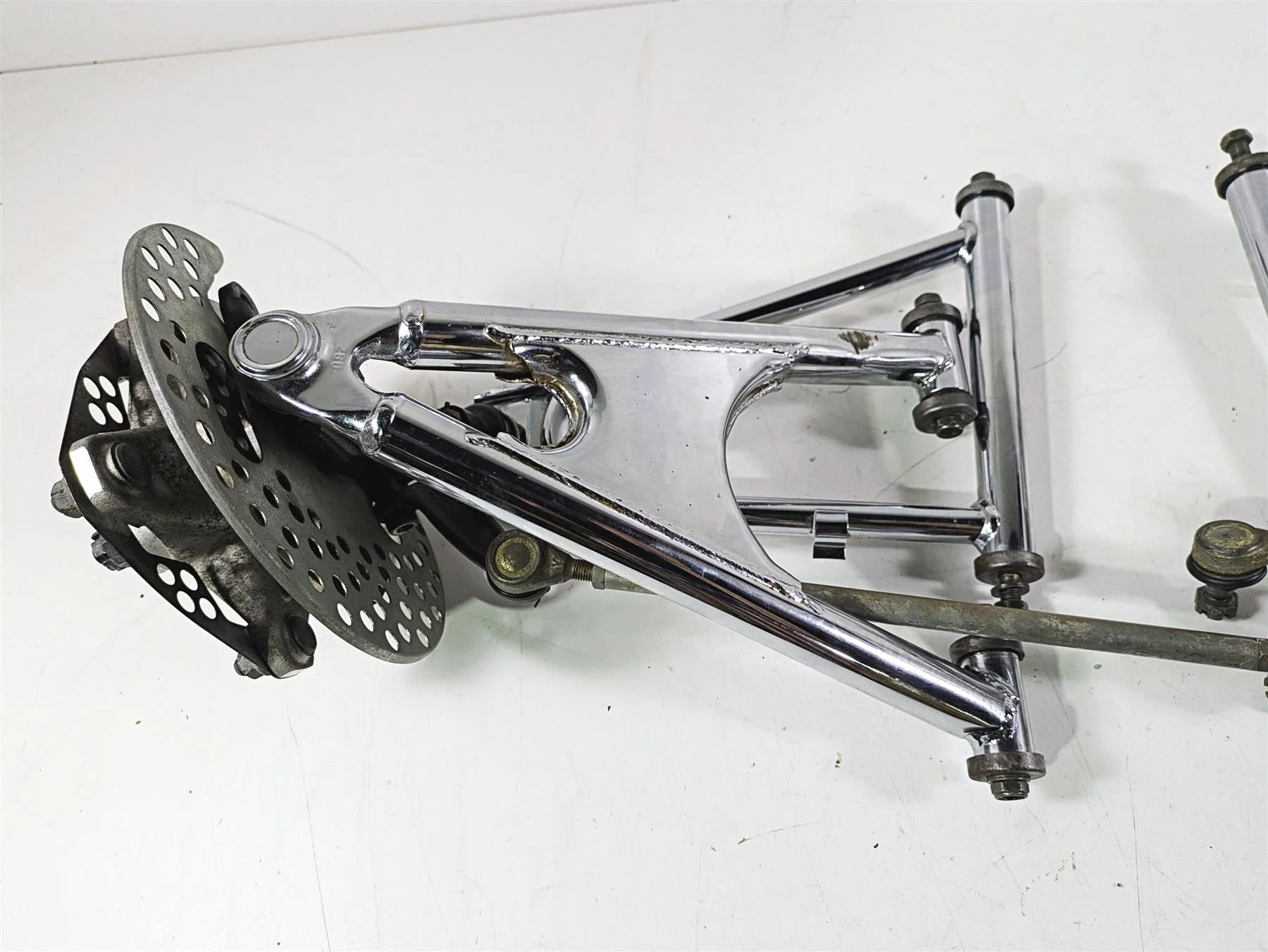 2001 Yamaha Banshee YFZ350 Front Left & Right Knee Assembly Set 2GU-23570-00-35 - Image 11