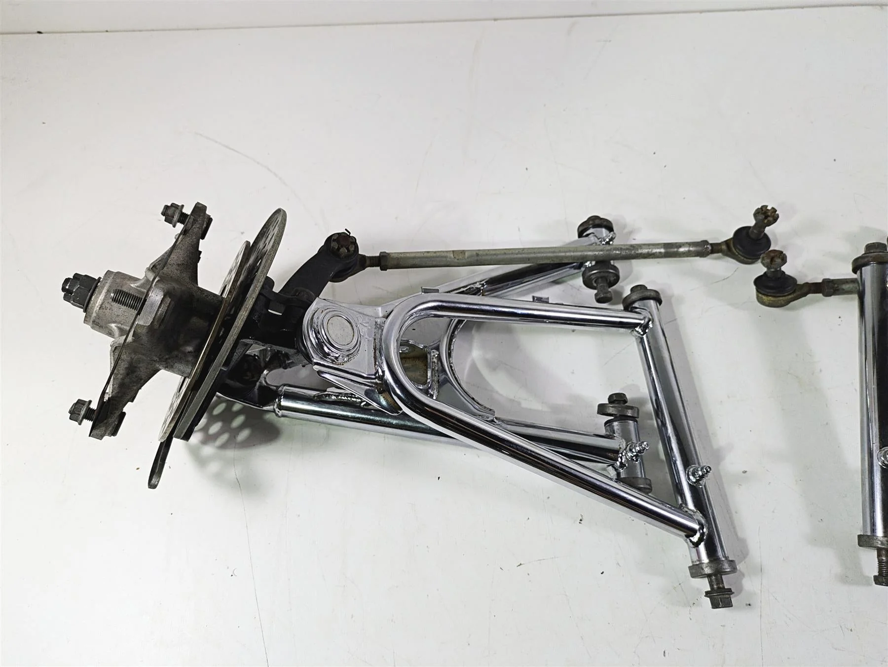 2001 Yamaha Banshee YFZ350 Front Left & Right Knee Assembly Set 2GU-23570-00-35 - Image 5