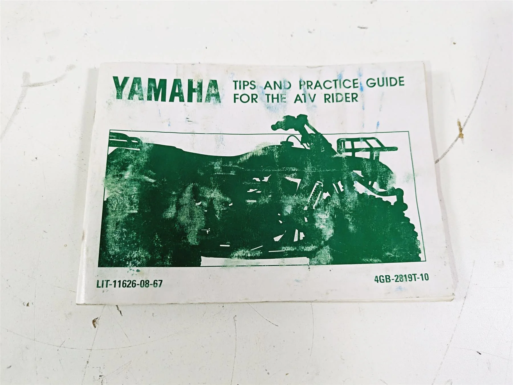 2001 Yamaha Banshee YFZ350 Owners Manual & Tips Book 5FK-28199-13 - Image 2