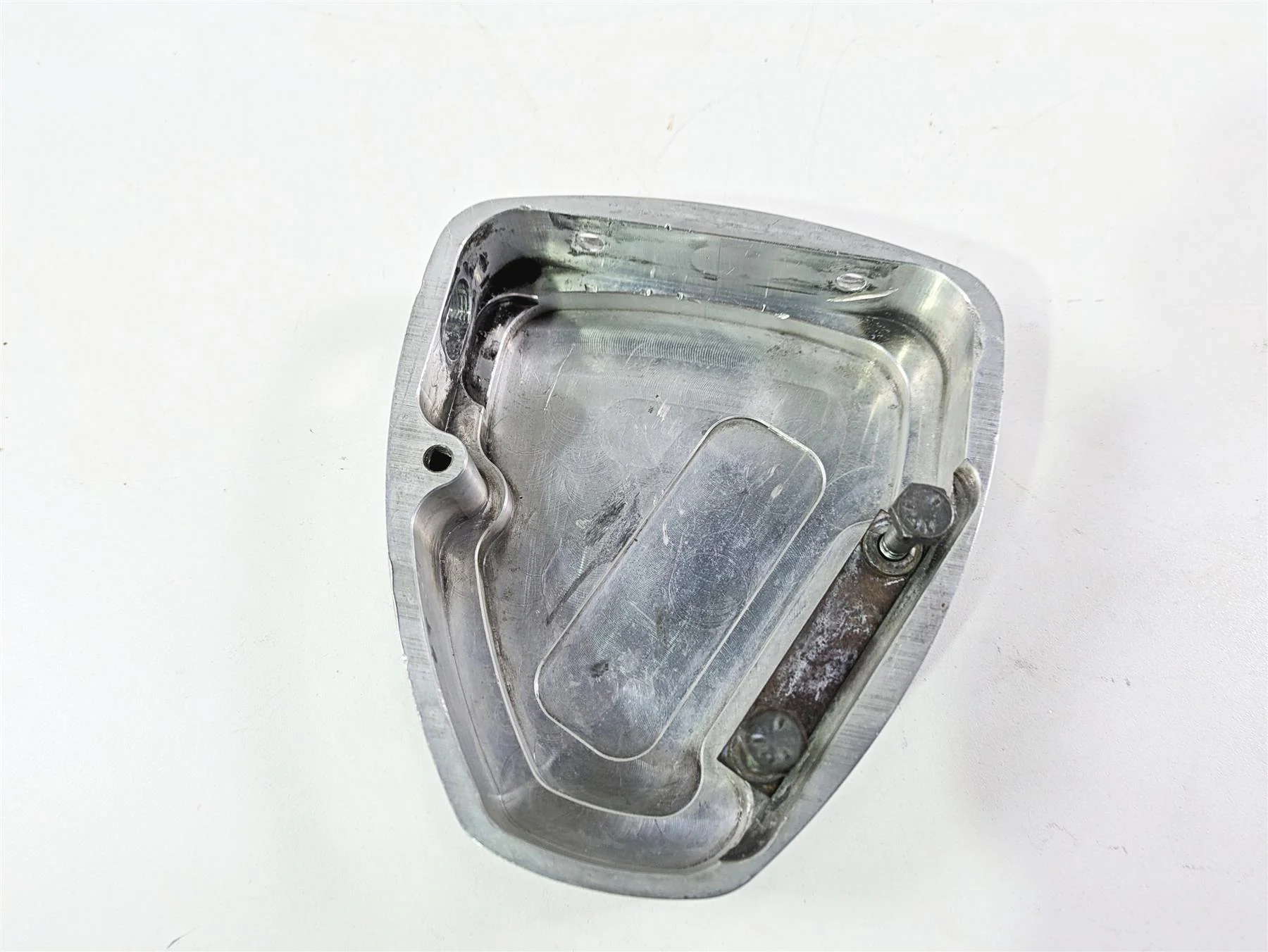 2002 Big Dog Pitbull 107ci Ignition Coil Aluminum Cover Fairing Cowl -Oem Part - Image 2