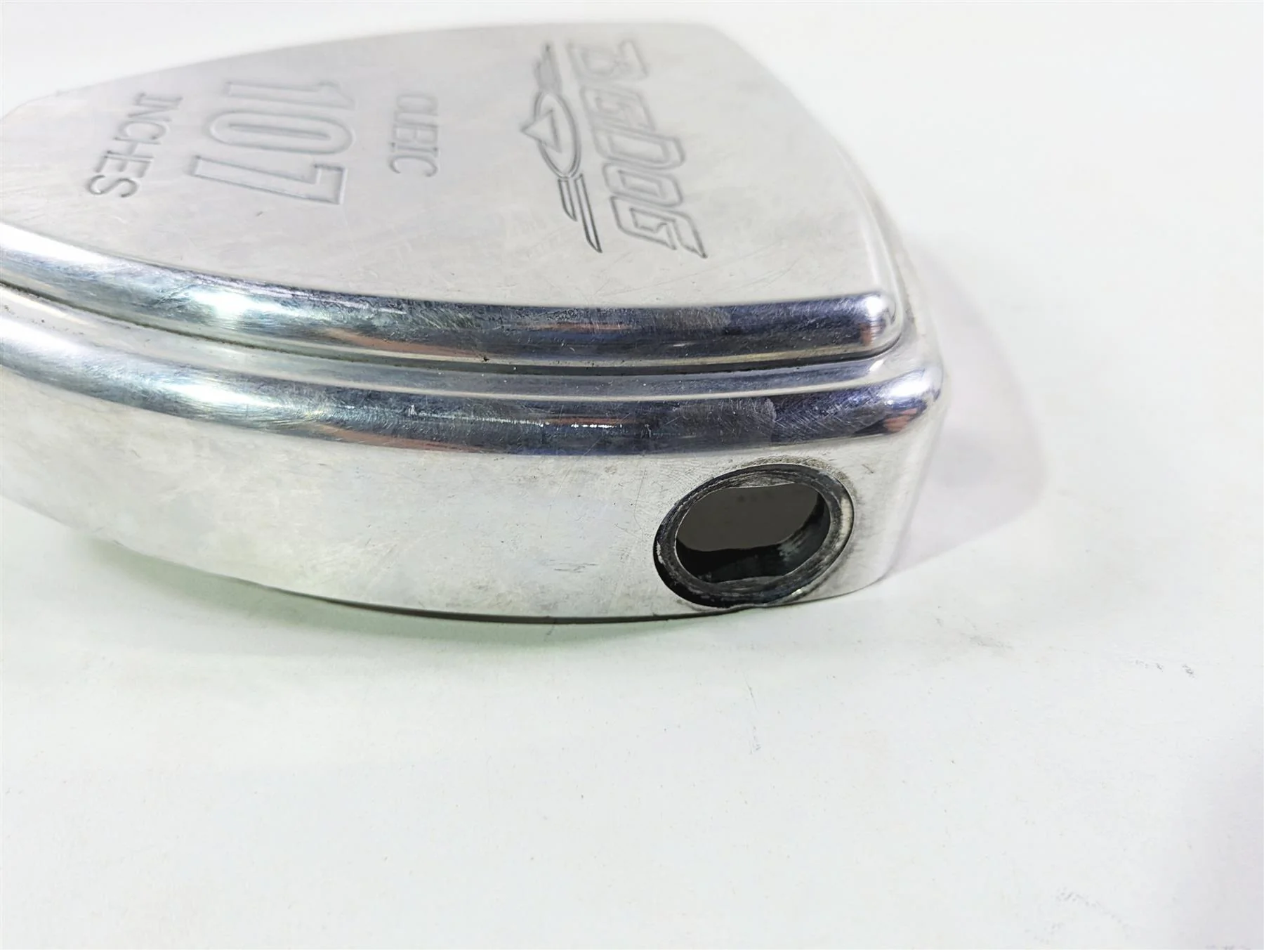 2002 Big Dog Pitbull 107ci Ignition Coil Aluminum Cover Fairing Cowl -Oem Part - Image 6