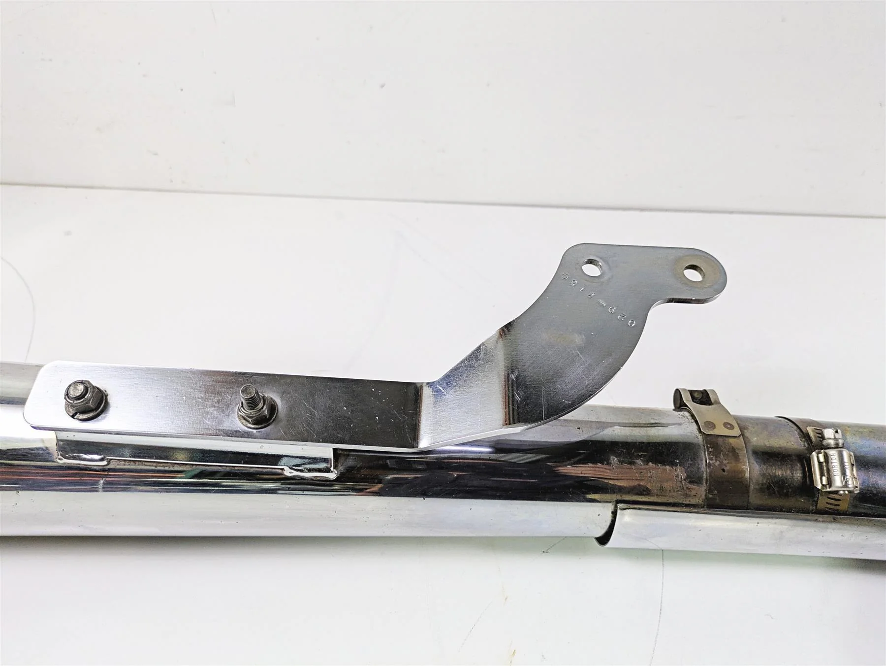 2002 Big Dog Pitbull 2 into 1 Kerker Full Exhaust System & Mounts 029-7160 - Image 7