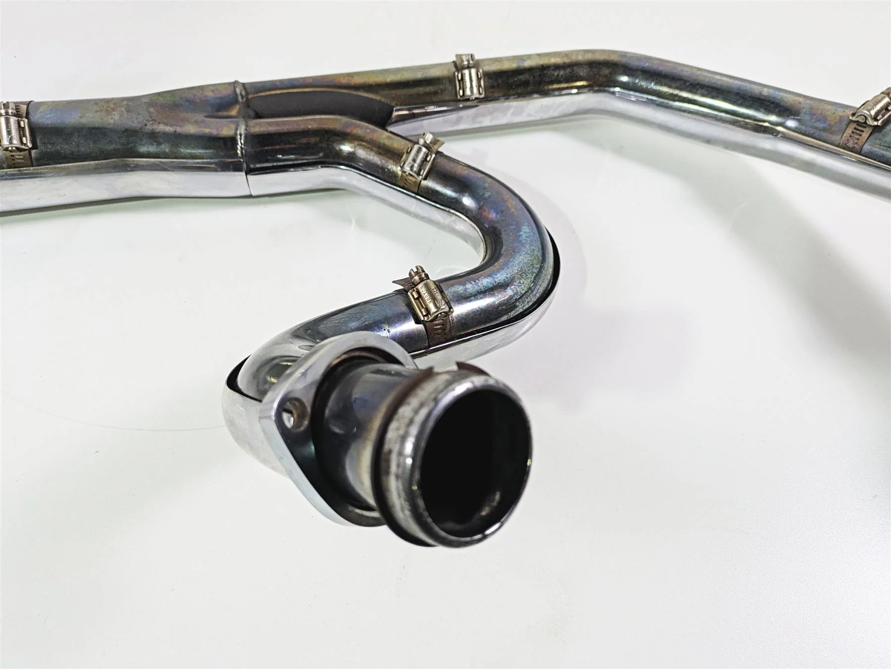 2002 Big Dog Pitbull 2 into 1 Kerker Full Exhaust System & Mounts 029-7160 - Image 9