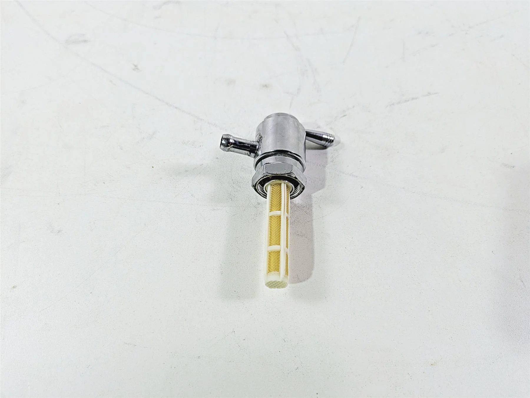 2002 Big Dog Pitbull EMS  Chrome Fuel Gas Petrol Petcock Valve - Image 10