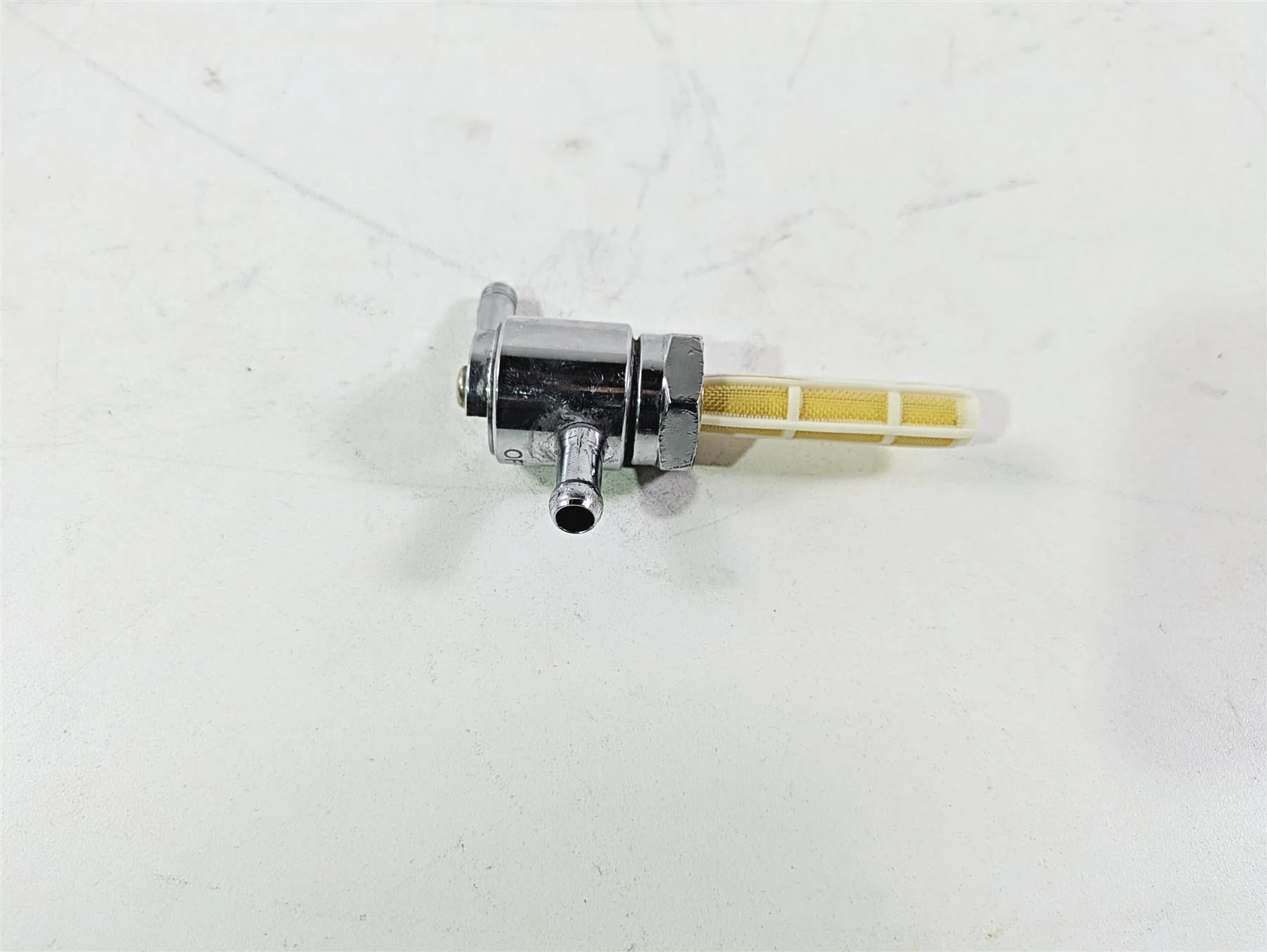 2002 Big Dog Pitbull EMS  Chrome Fuel Gas Petrol Petcock Valve - Image 11