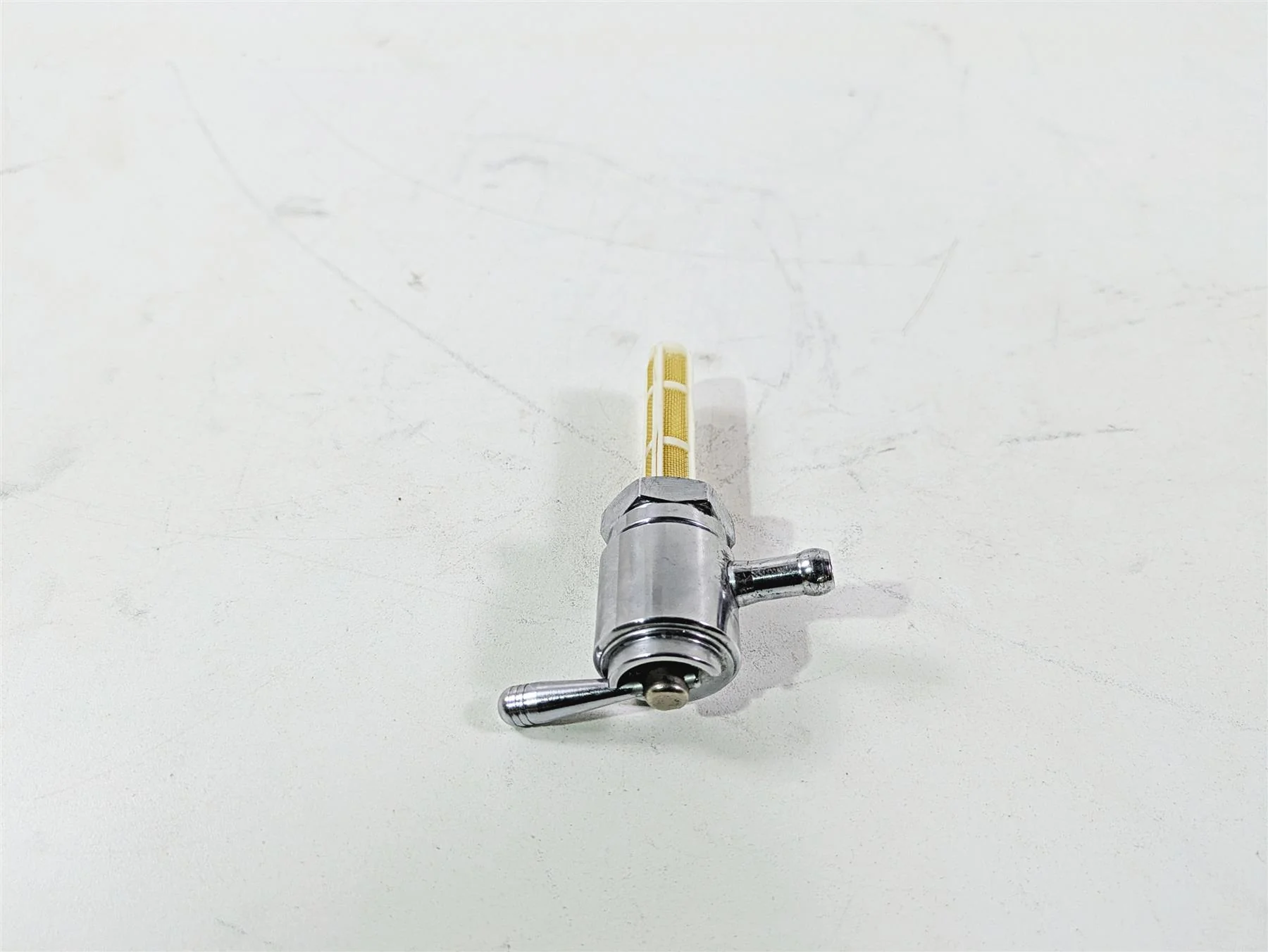 2002 Big Dog Pitbull EMS  Chrome Fuel Gas Petrol Petcock Valve - Image 12