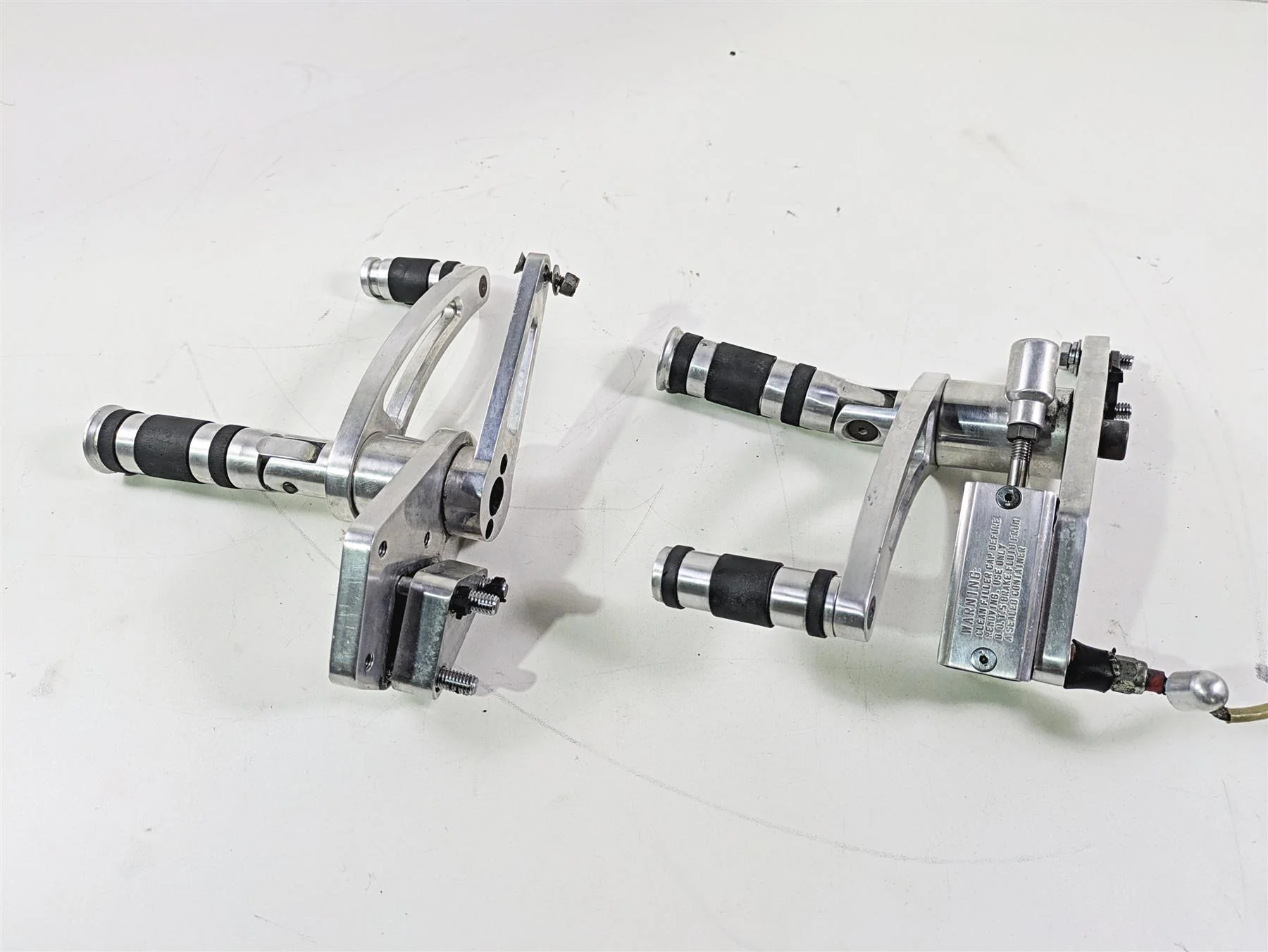 2002 Big Dog Pitbull Front Left Right Footpeg Master Cylinder Shifter Set - Image 10