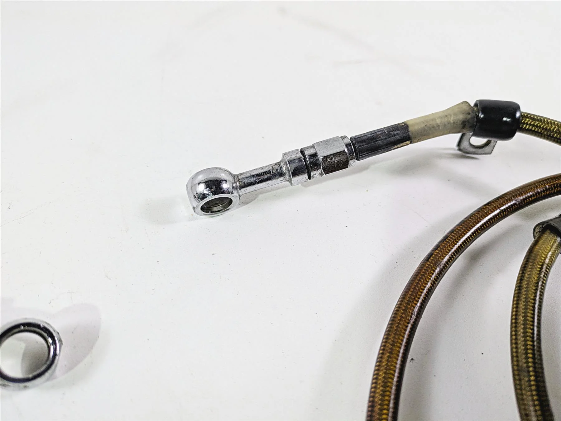2002 Big Dog Pitbull Front Rear Brake Line Hose Tube Set 1234567 - Image 6