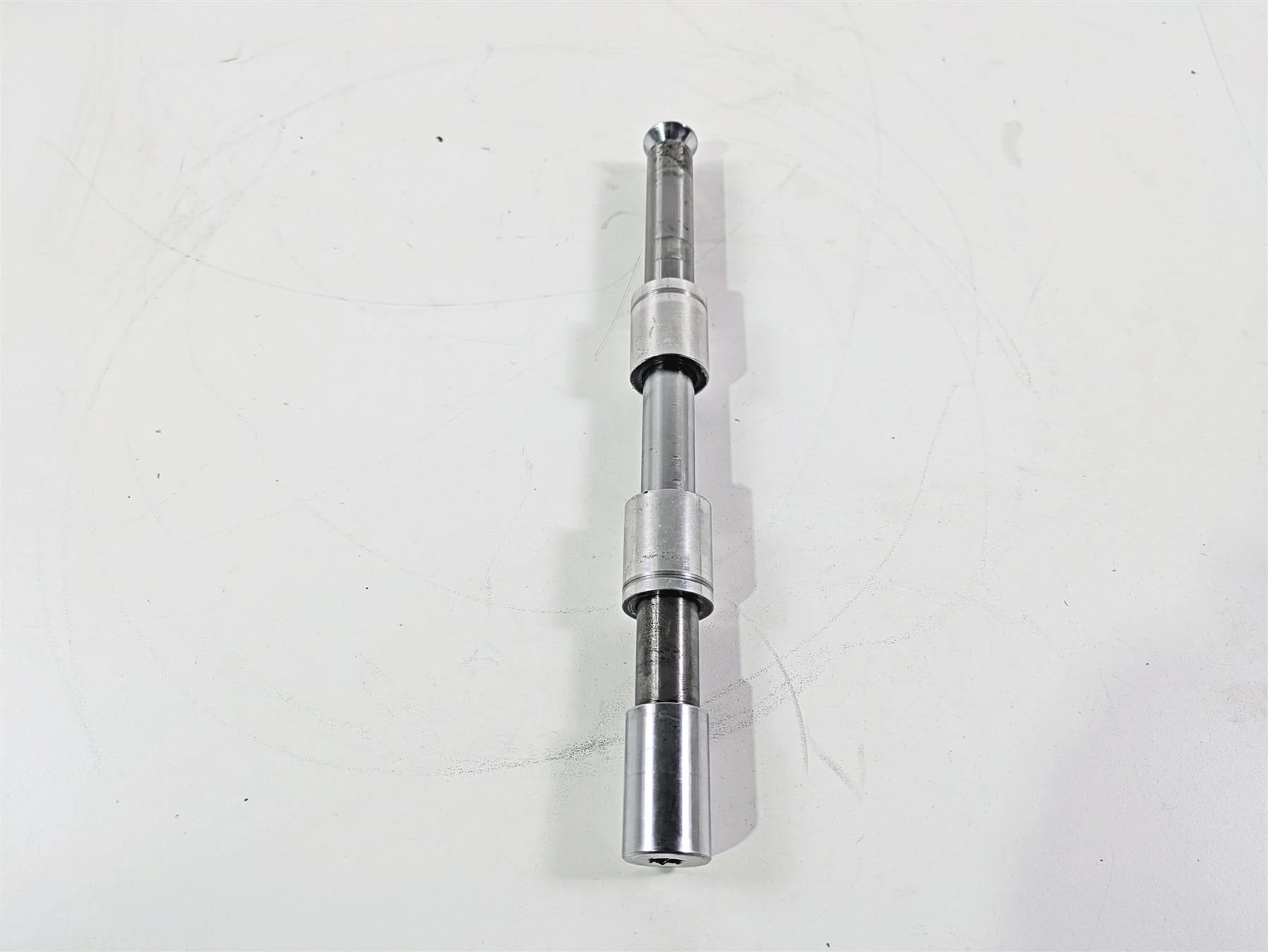 2002 Big Dog Pitbull Front Wheel Spindle Axle & Spacer Set - Image 2