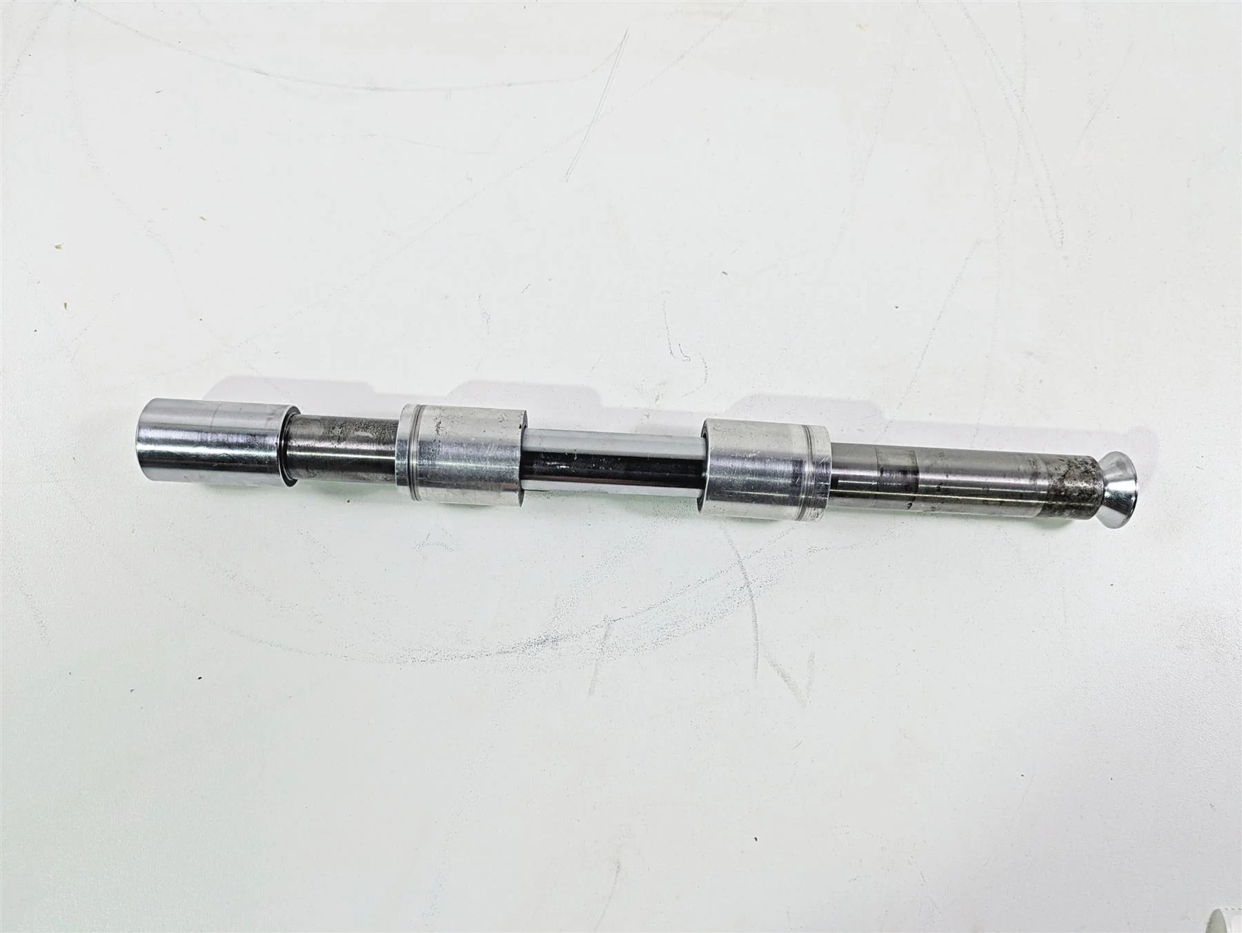 2002 Big Dog Pitbull Front Wheel Spindle Axle & Spacer Set - Image 5