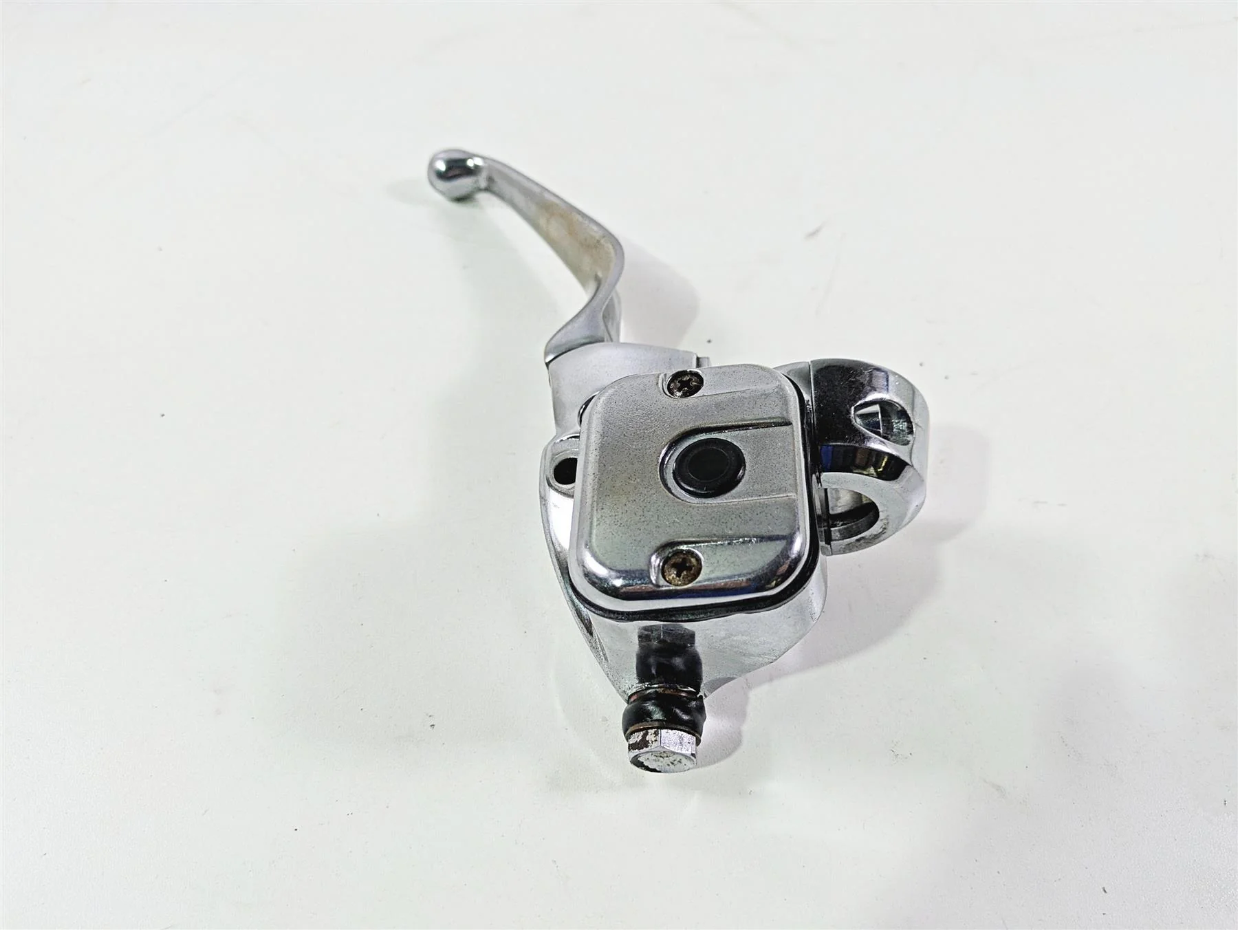 2002 Big Dog Pitbull Harley 1" Clamp Front Brake Master Cylinder Chrome 5/8 - Image 2