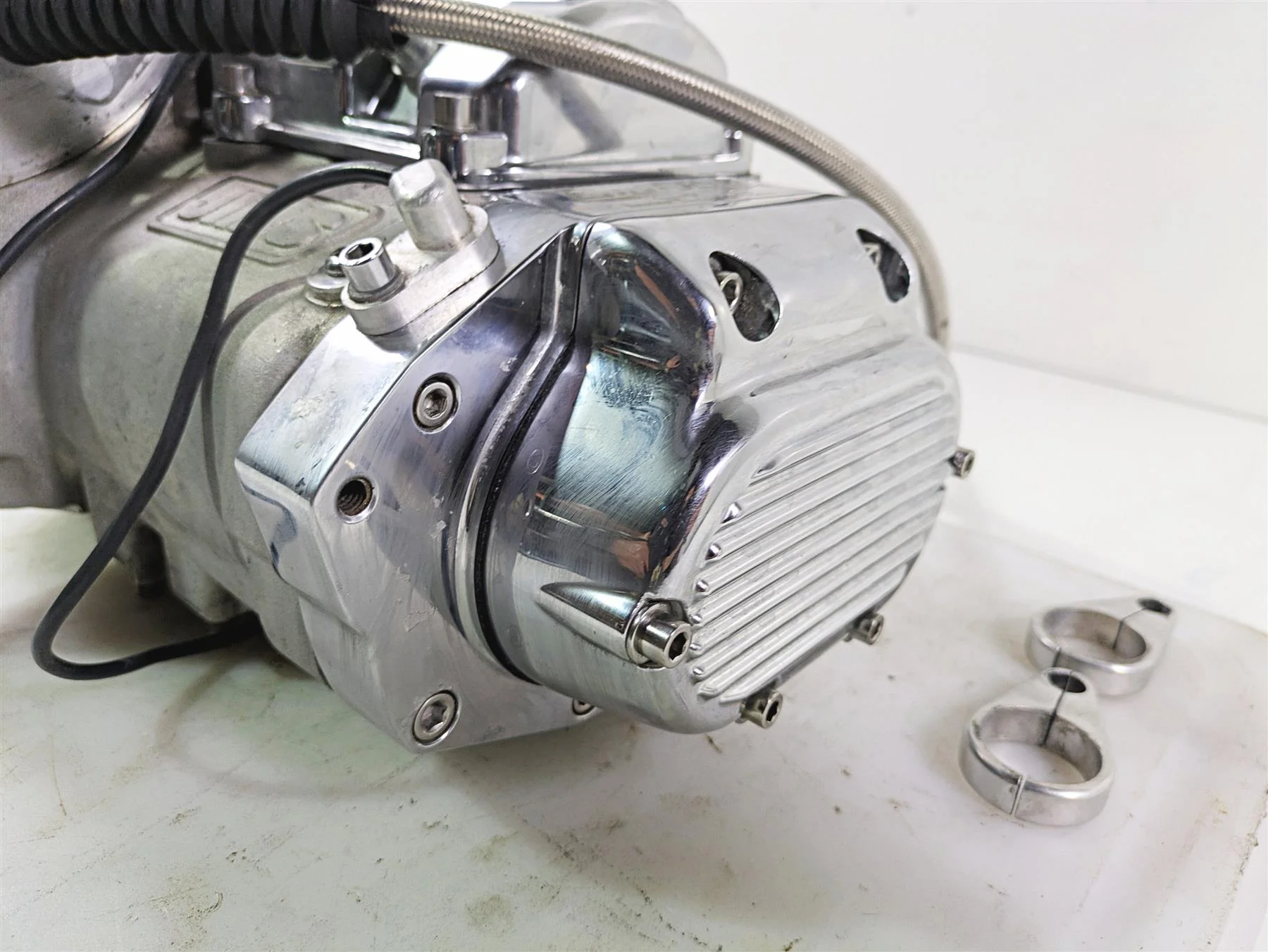 2002 Big Dog Pitbull Jims Baker 6 Speed Overdrive Transmission Gear Box 8004C6 - Image 12