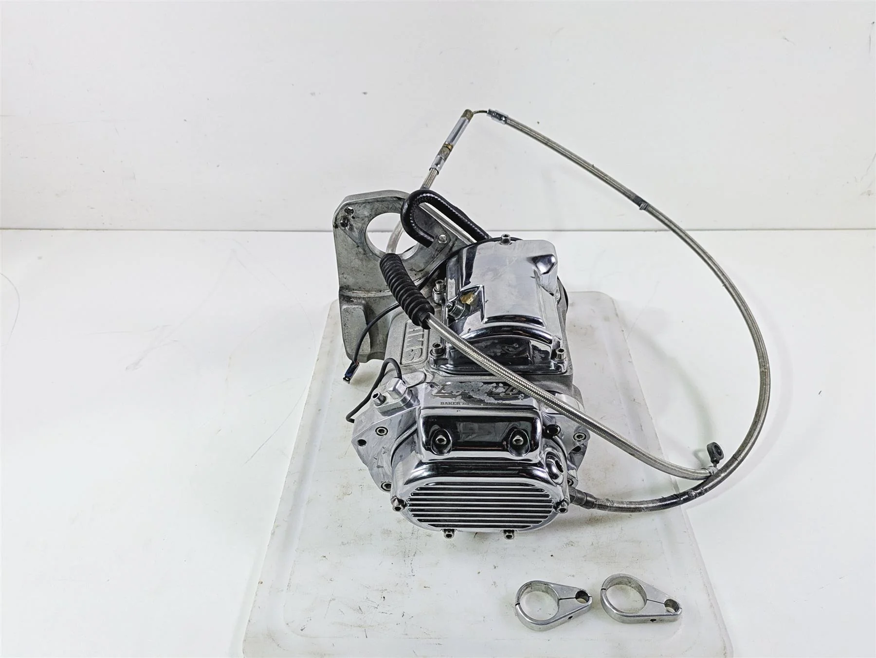 2002 Big Dog Pitbull Jims Baker 6 Speed Overdrive Transmission Gear Box 8004C6 - Image 3