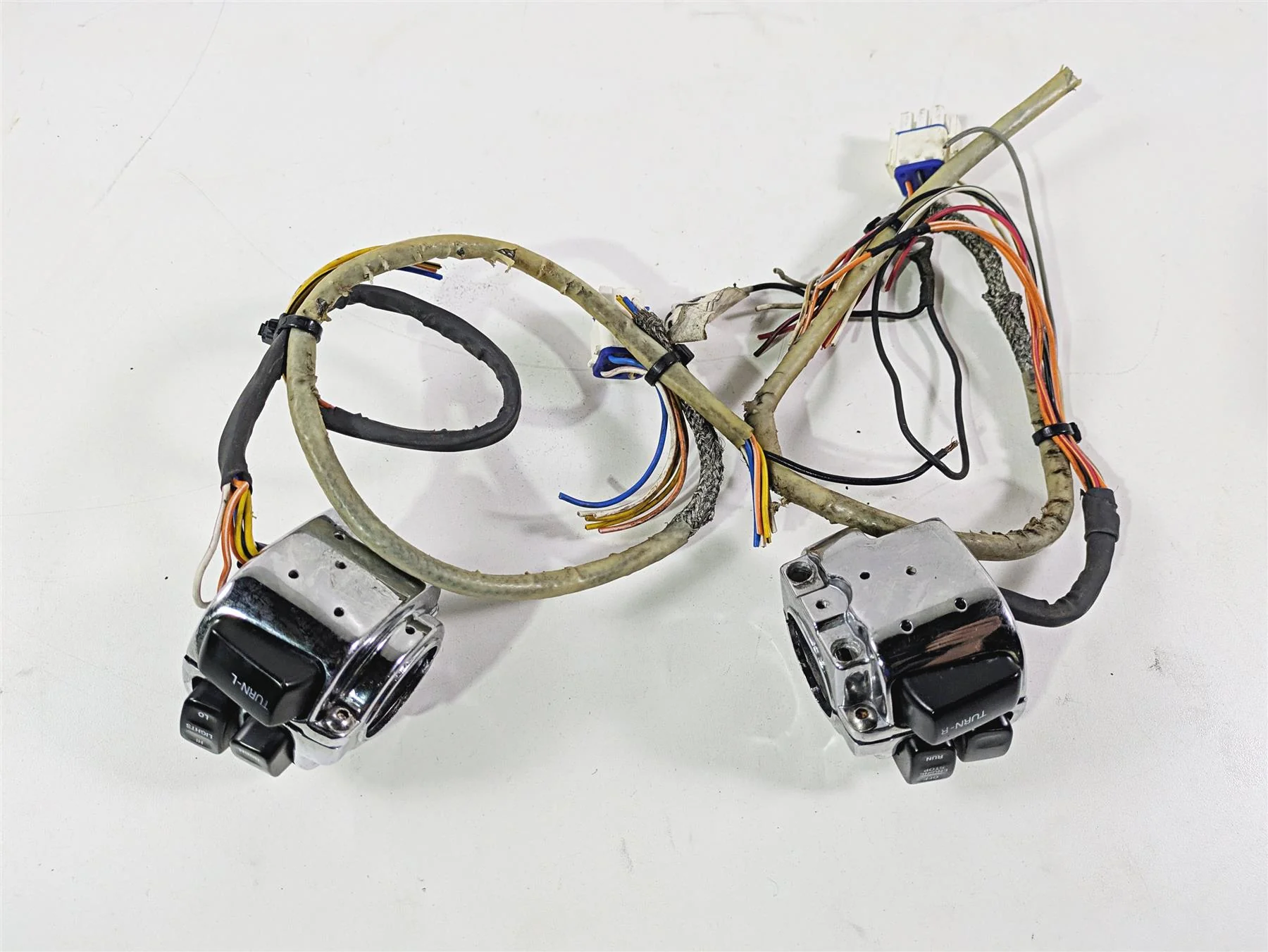 2002 Big Dog Pitbull Left Right Hand Chrome Control Switch Set Harley Style - Image 10