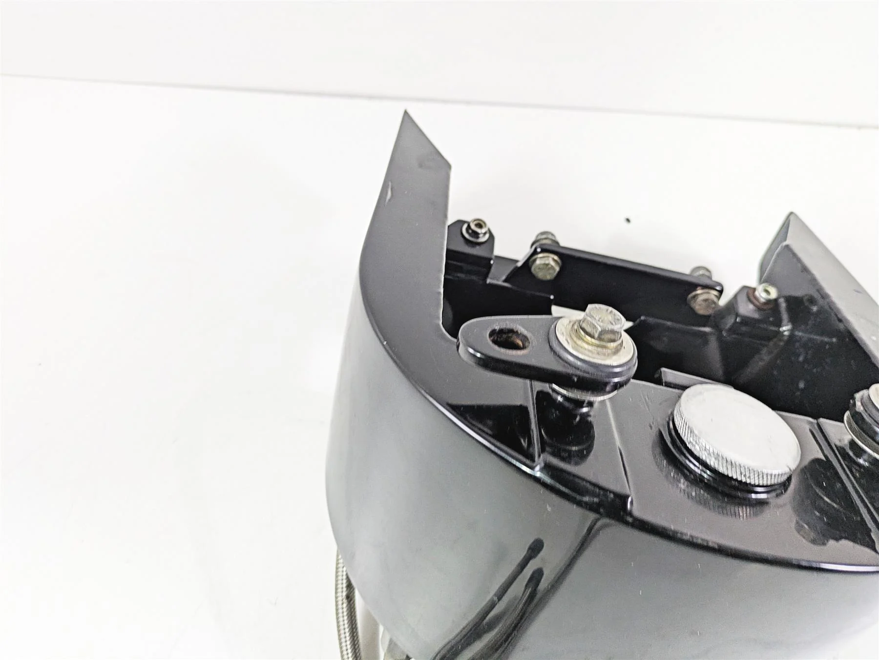 2002 Big Dog Pitbull Oil Tank Reservoir Dipstick Mid Frame Stretch Softail - Image 7
