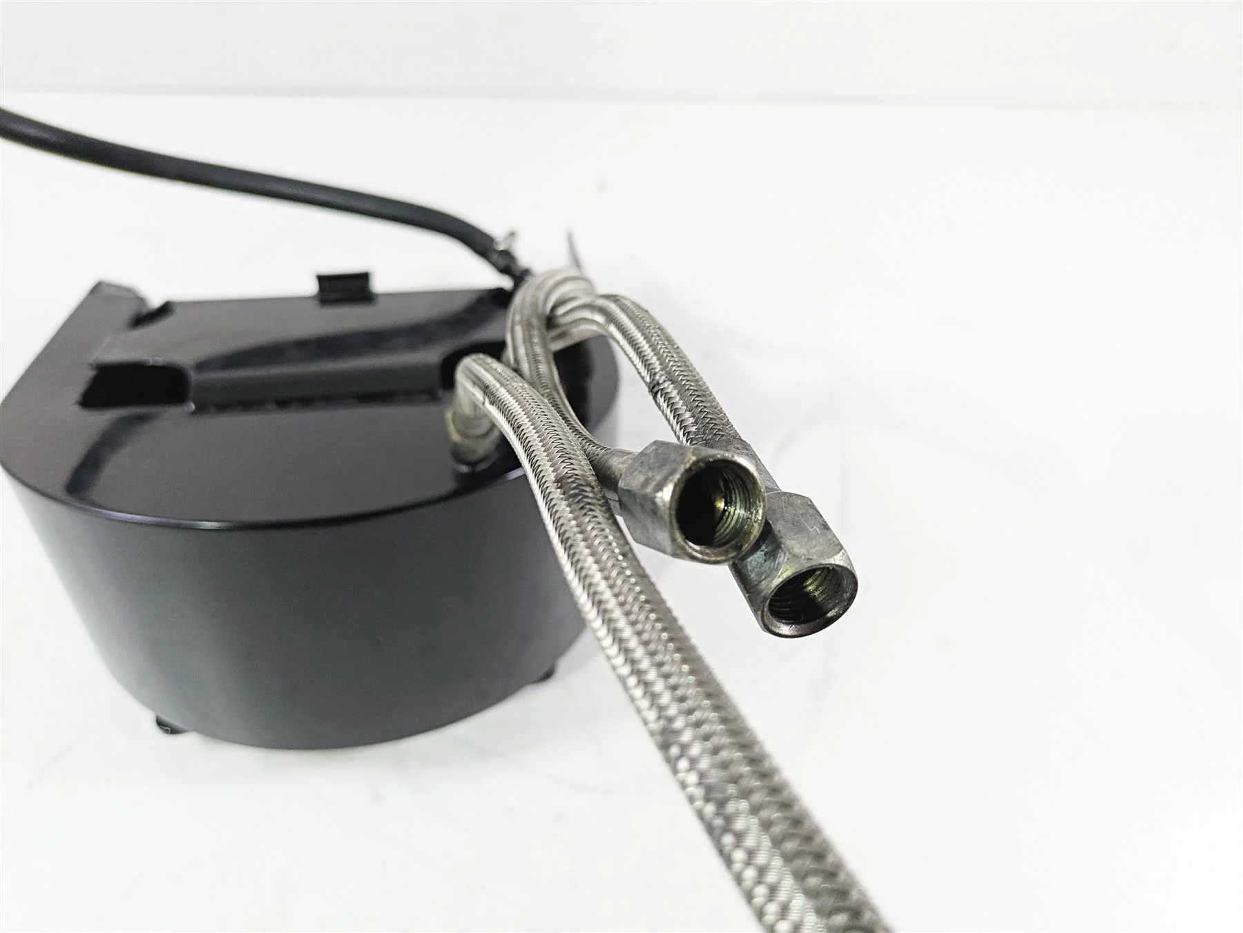 2002 Big Dog Pitbull Oil Tank Reservoir Dipstick Mid Frame Stretch Softail - Image 8